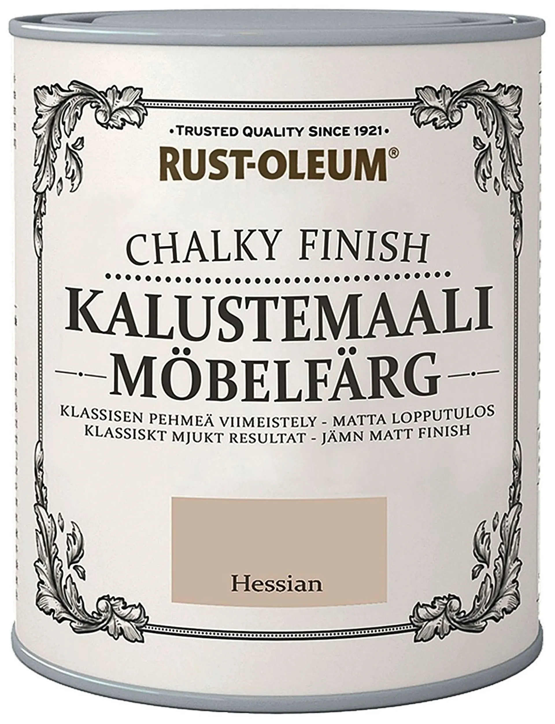 Rust-Oleum Chalky Finish Kalustemaali 750ml Hessian - 1