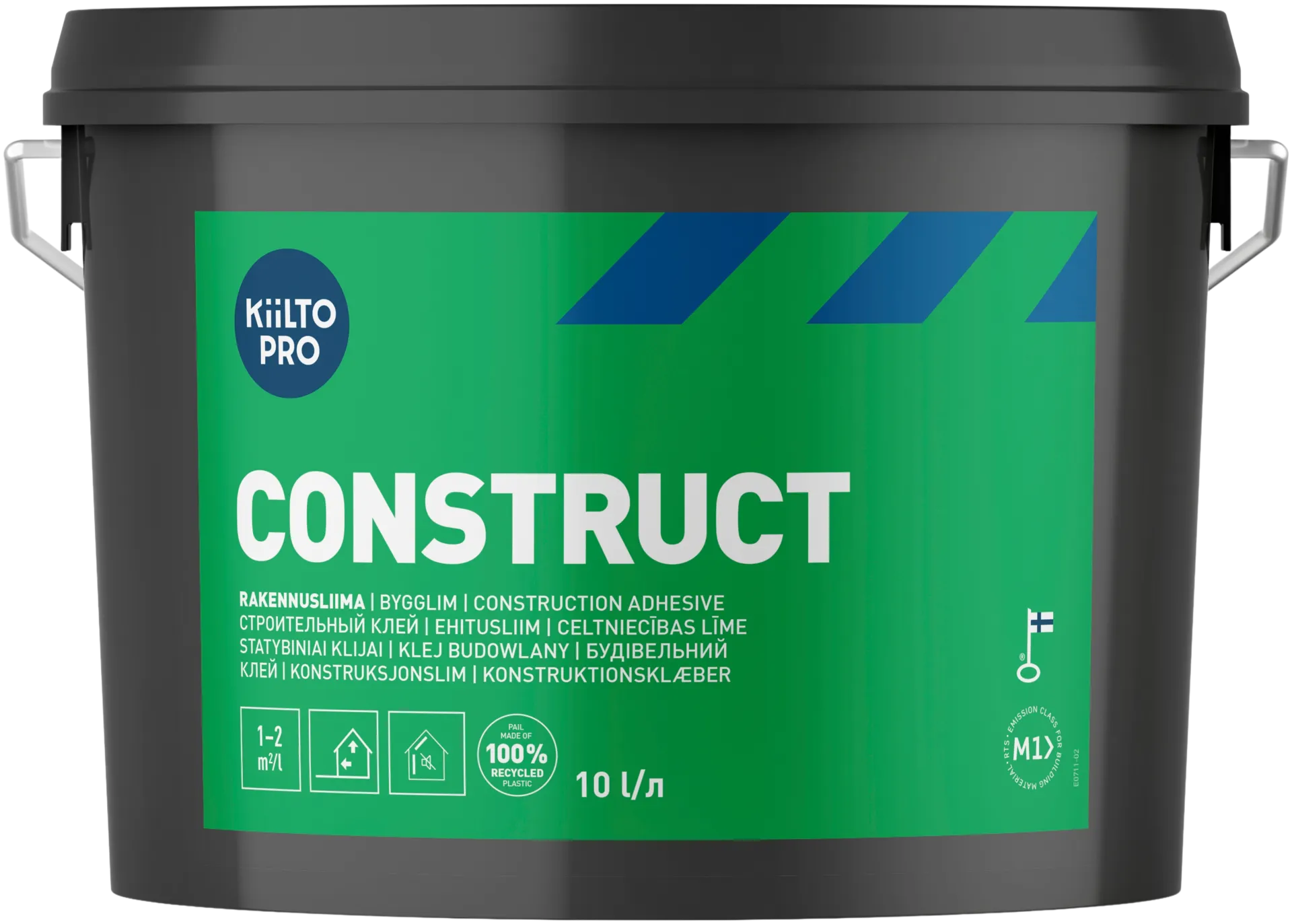 Kiilto Pro rakennusliima Construct 10 l