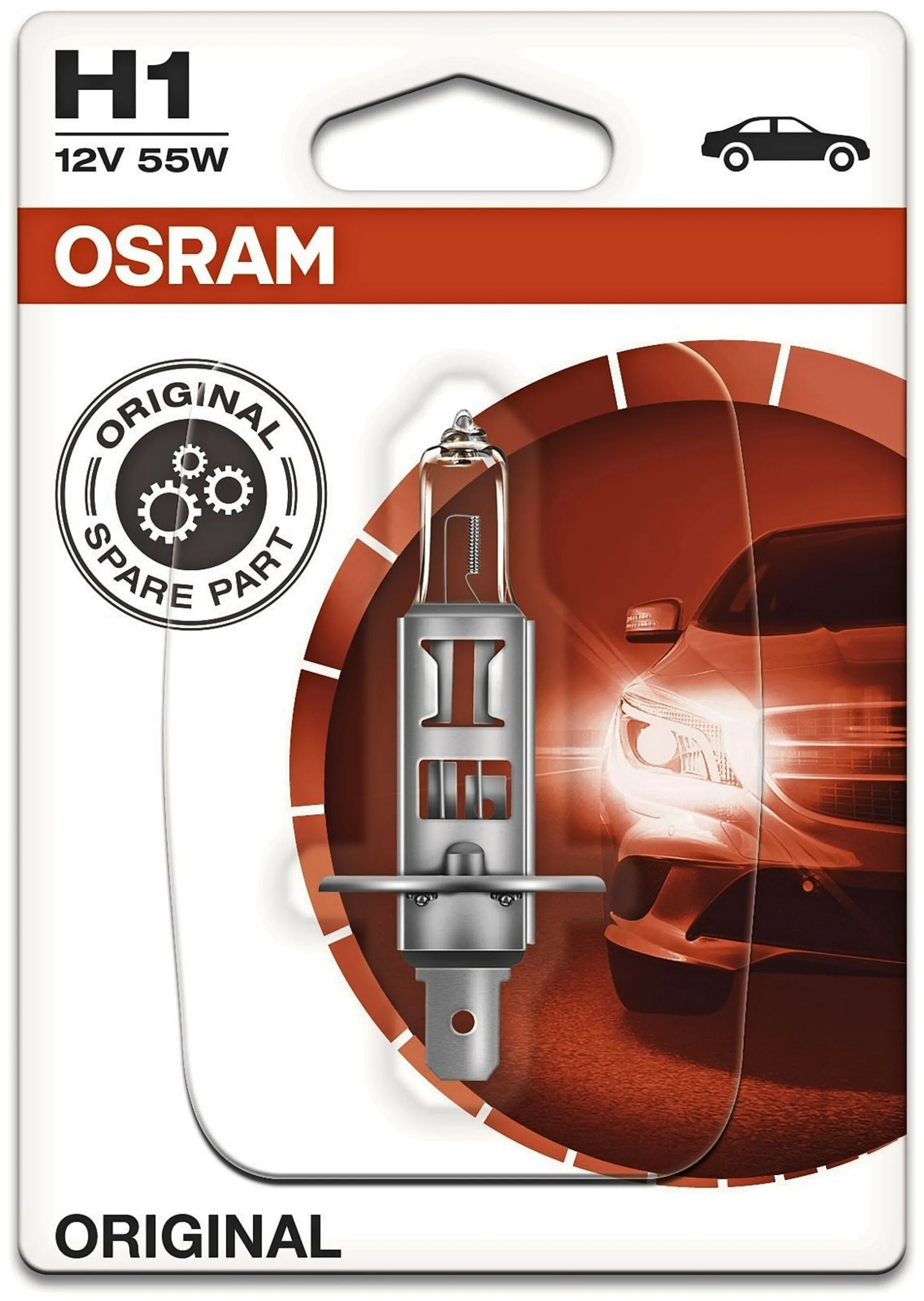 Osram Original H1 12V 55W polttimo