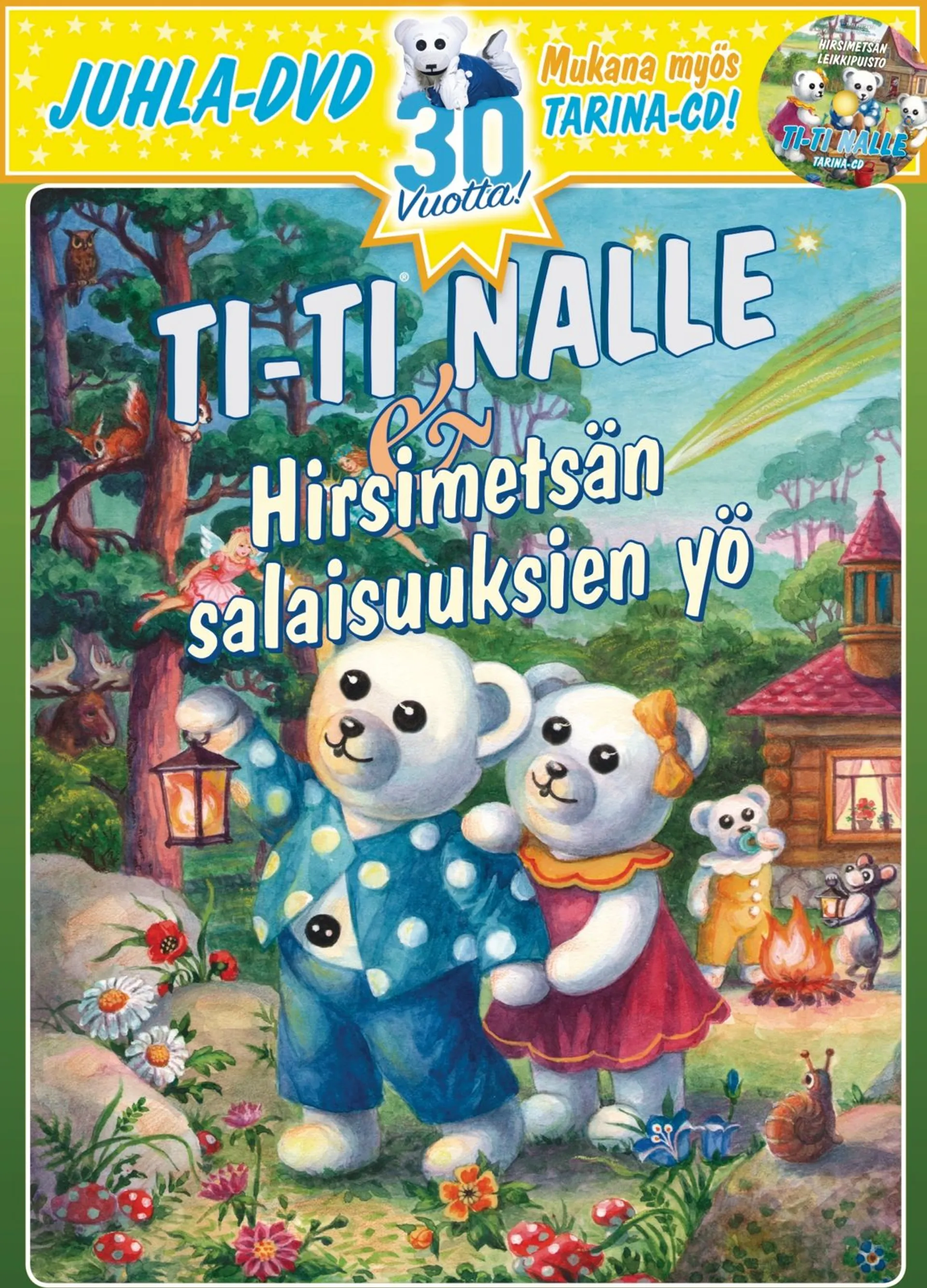 Ti-Ti nalle Juhla - Hirsimetsän Salaisuuksien Yö DVD