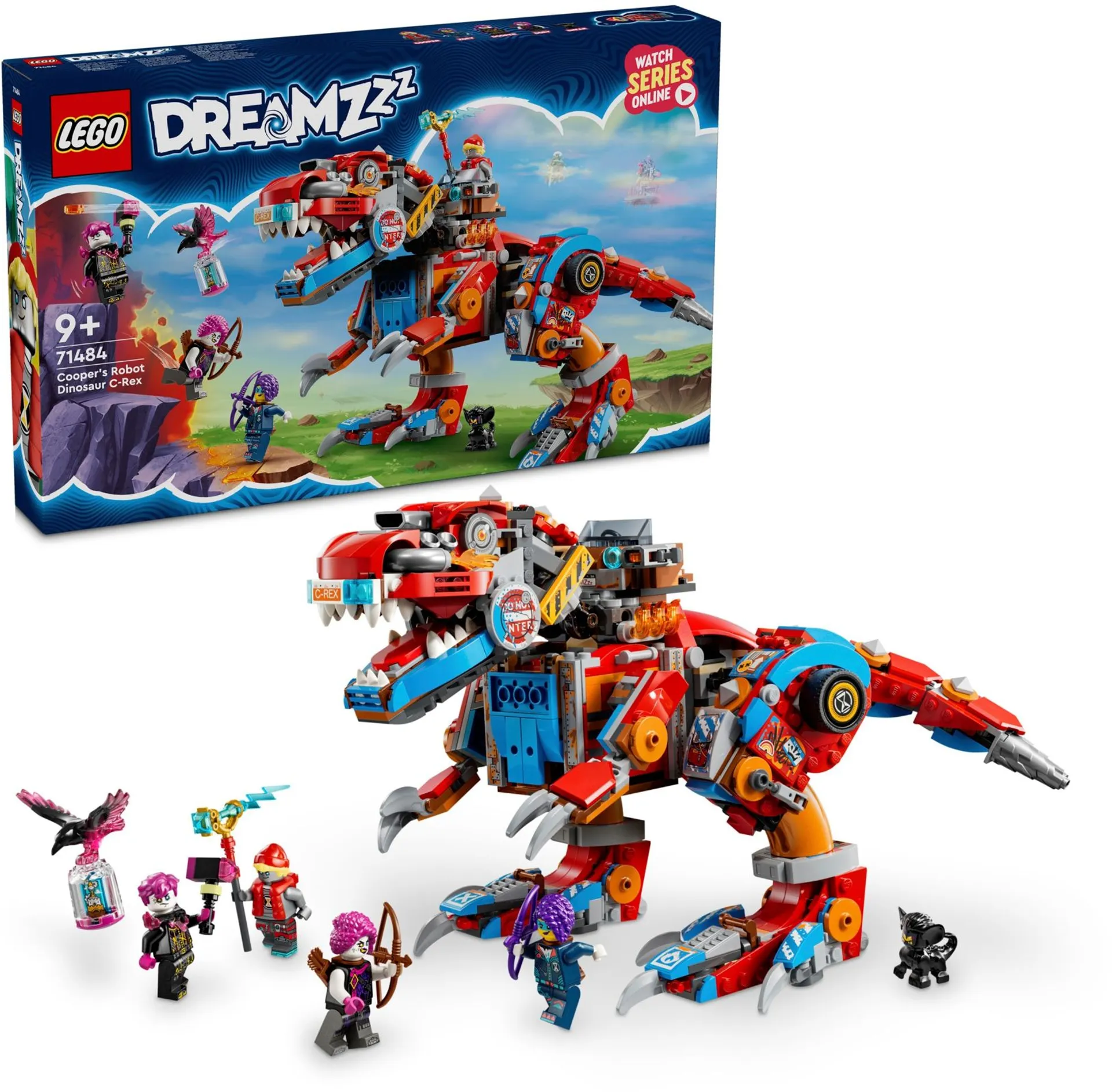 LEGO® DREAMZzz™ 71484 - Cooperin robottidinosaurus C-rex - 1