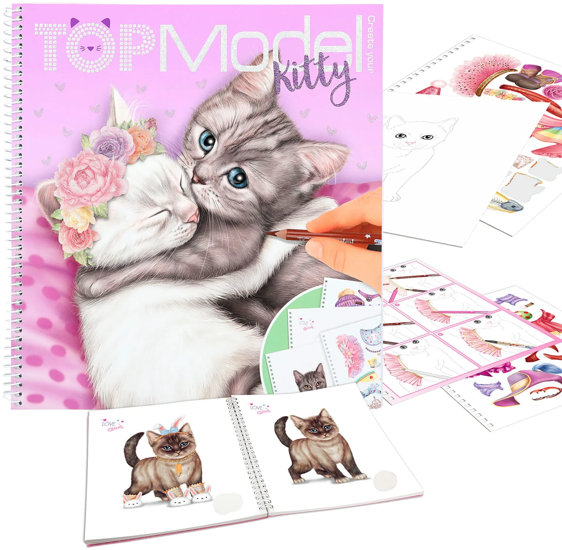 TOPModel Kitty Suunnittelukirja - 1