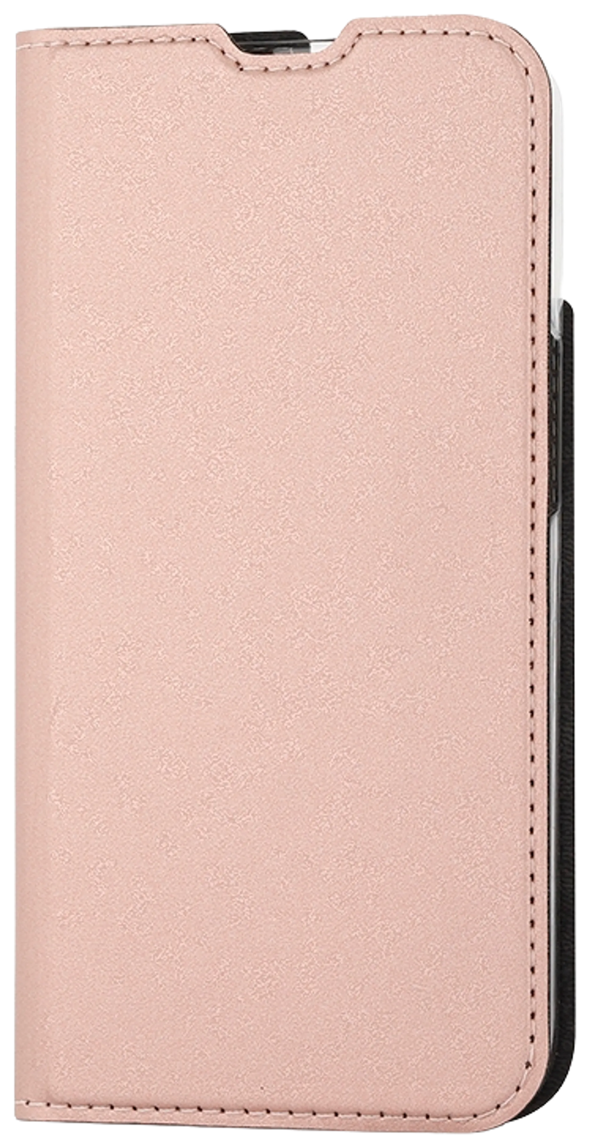 Wave Book Case, Apple iPhone 14, Ruusukulta - 1