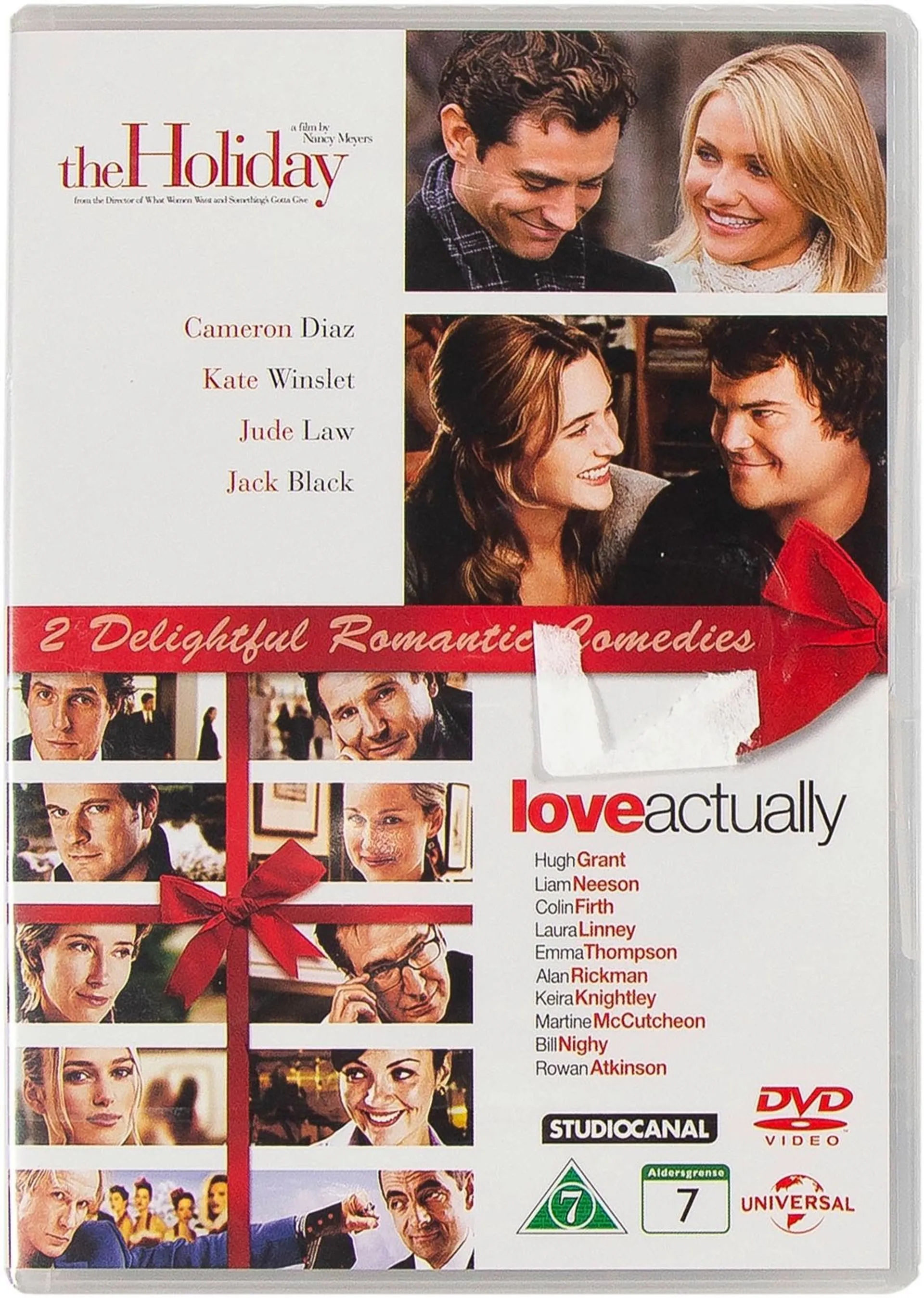 The Holiday + Rakkautta vain 2DVD