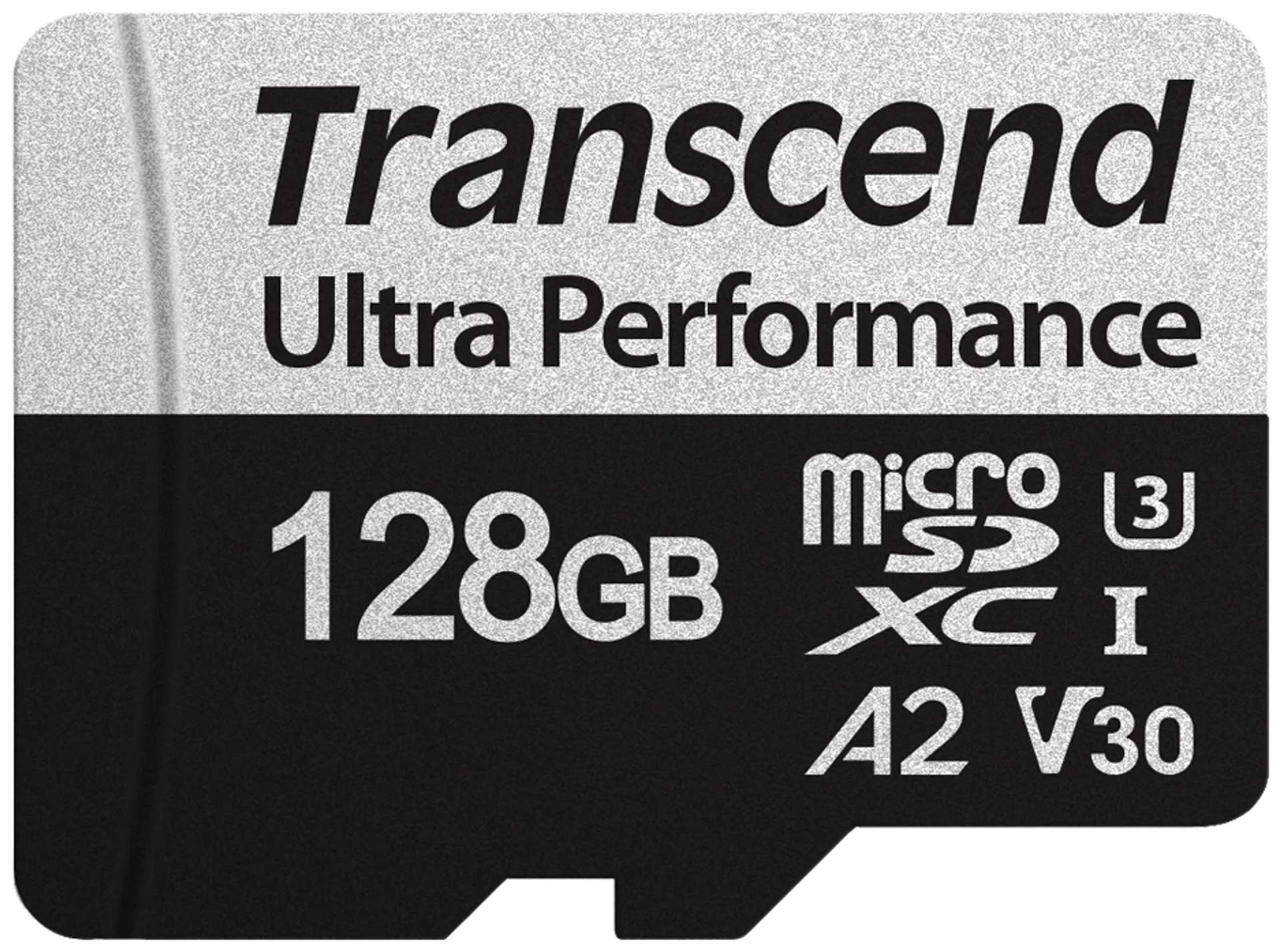 Transcend 340S 128GB U3 microSDXC muistikortti (R160 W90 MB/s) - 1