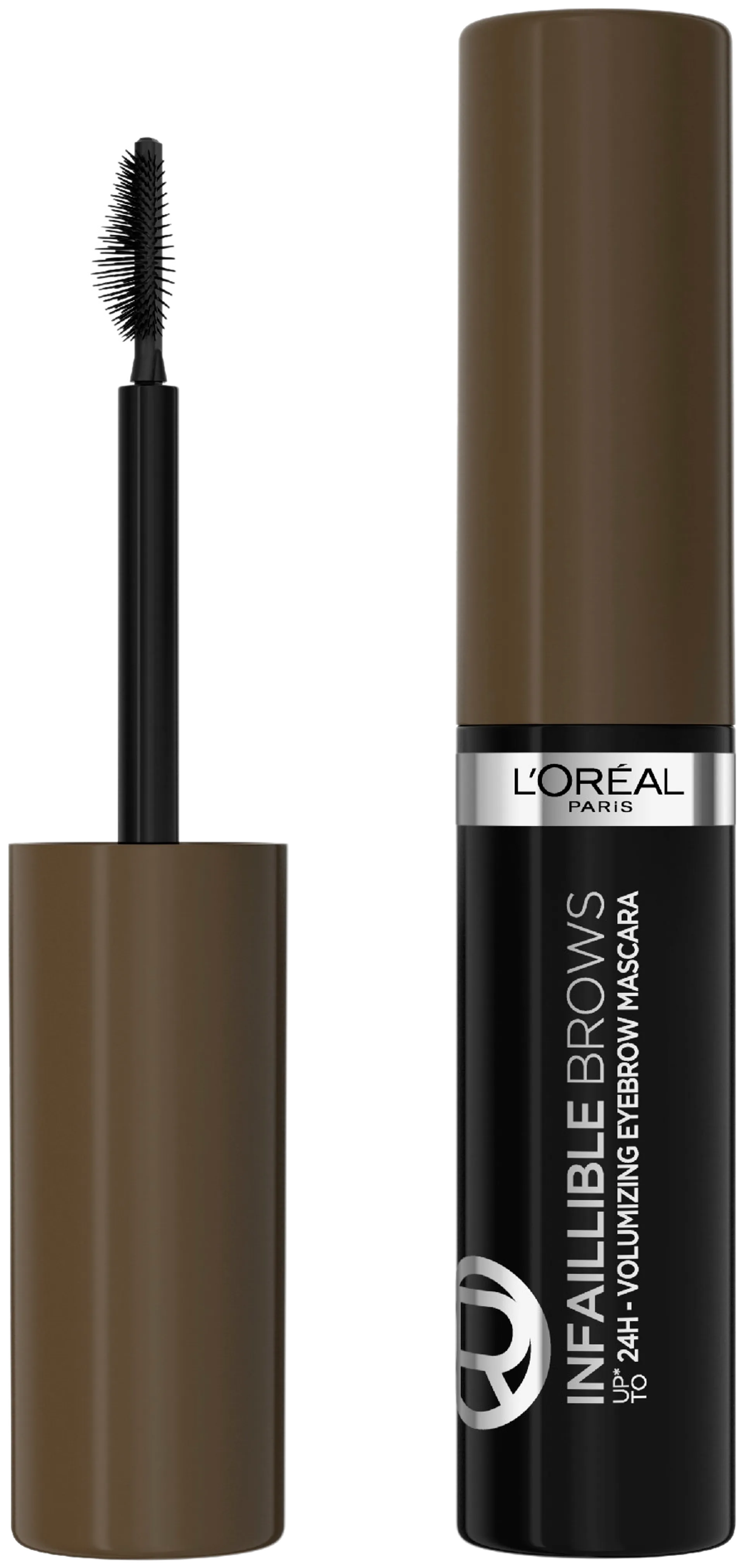 L'Oréal Paris Infaillible Brows 24H Volumizing Mascara 1.0 Ebony kulmamaskara 5ml - 1