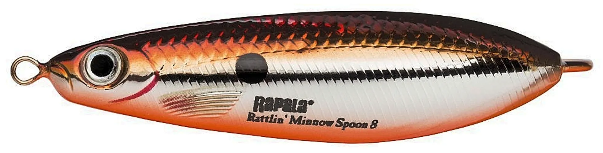 Rapala Rattlin' Minnow Spoon 08 Sbr lusikkauistin