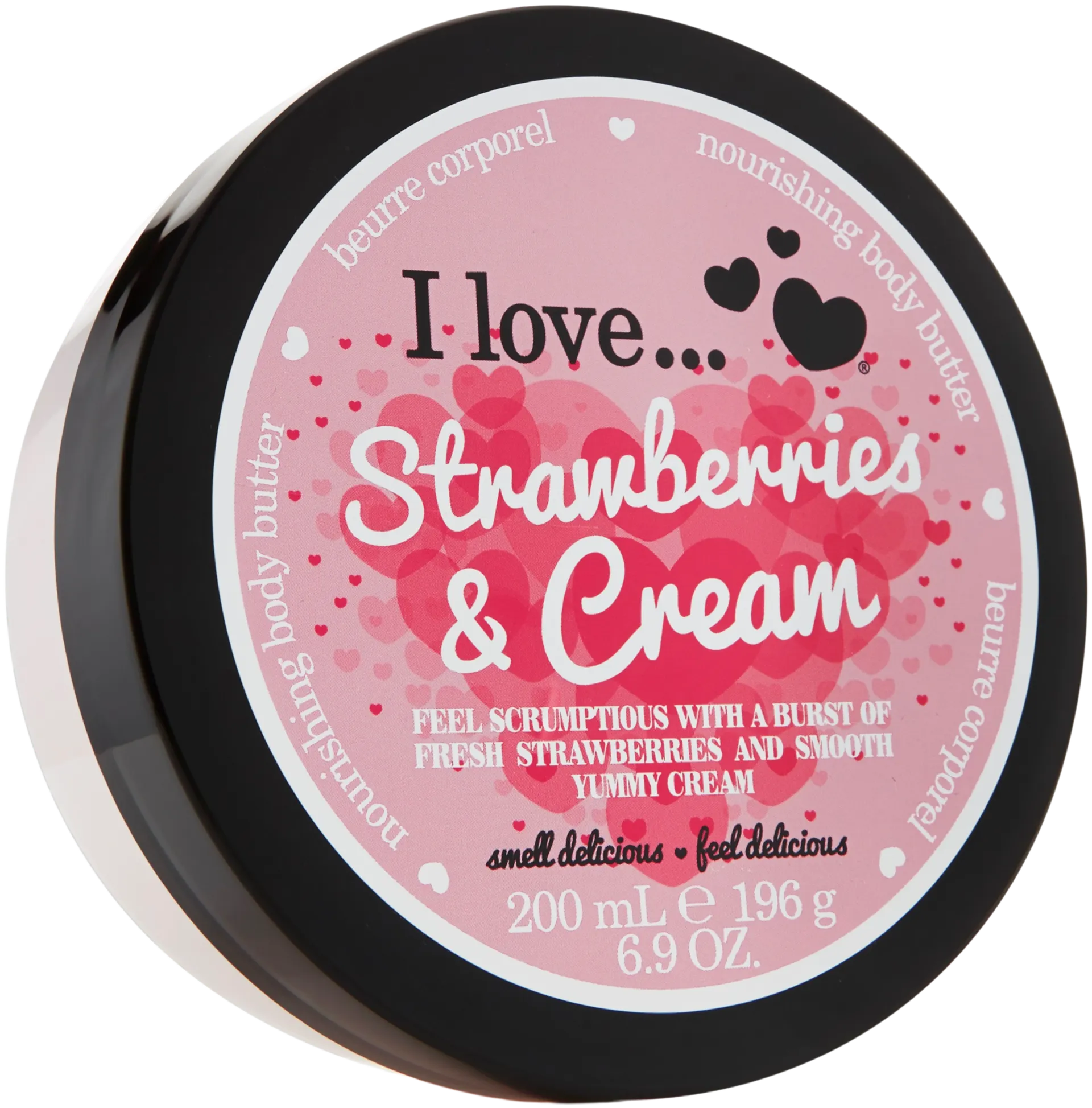 I Love... vartalovoi 200ml Strawberry & Cream - 2