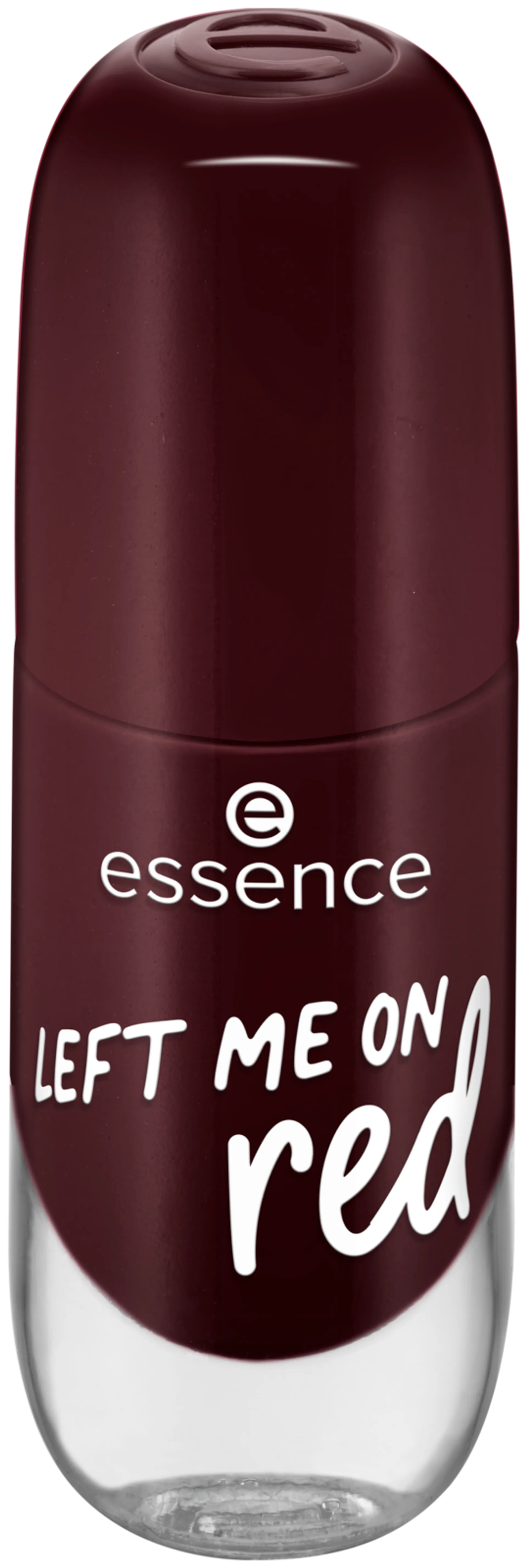 essence gel kynsilak, emerald ENERGY, 73 - LEFT ME ON red - 2