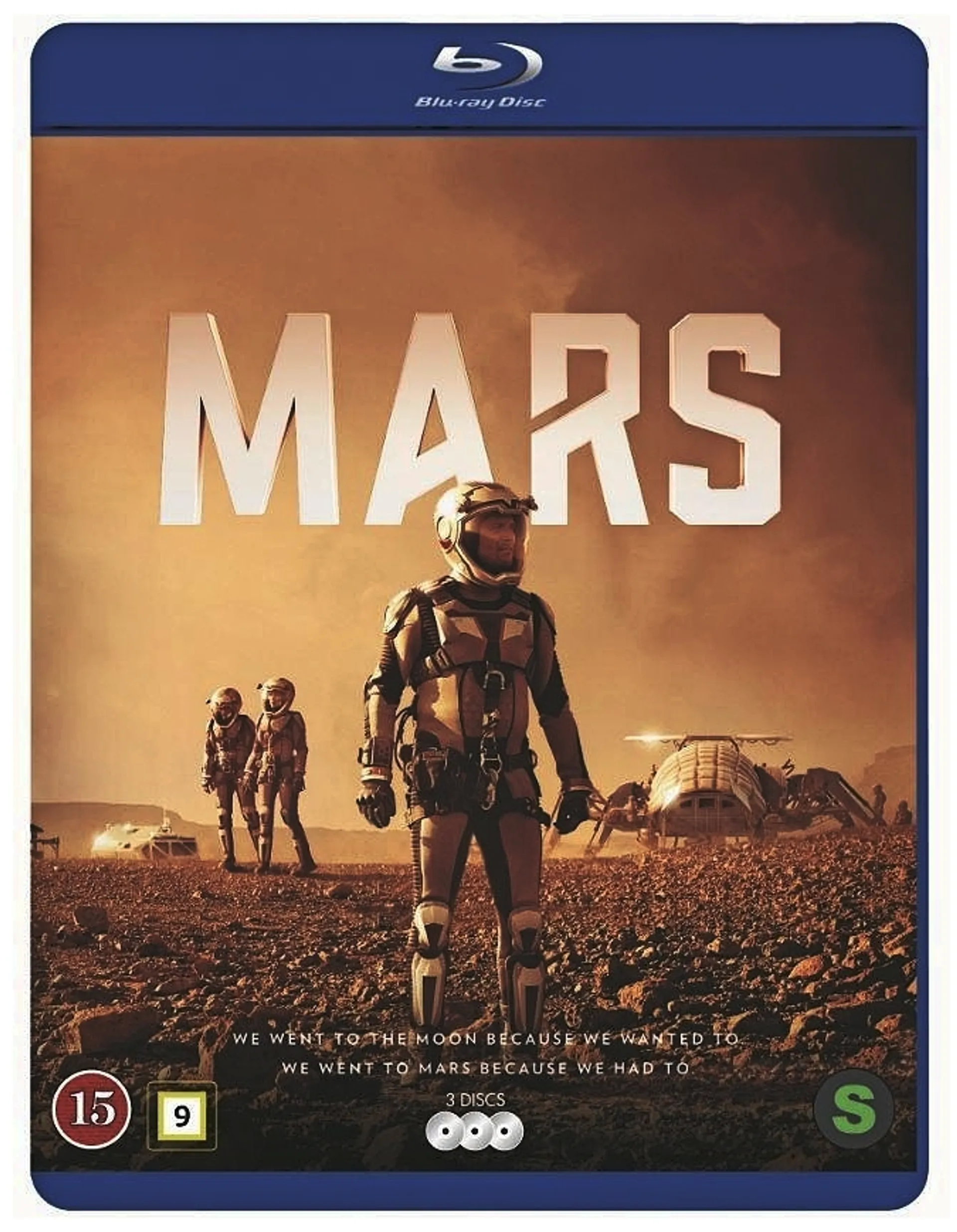 Mars 1. tuotantokausi 3Blu-ray