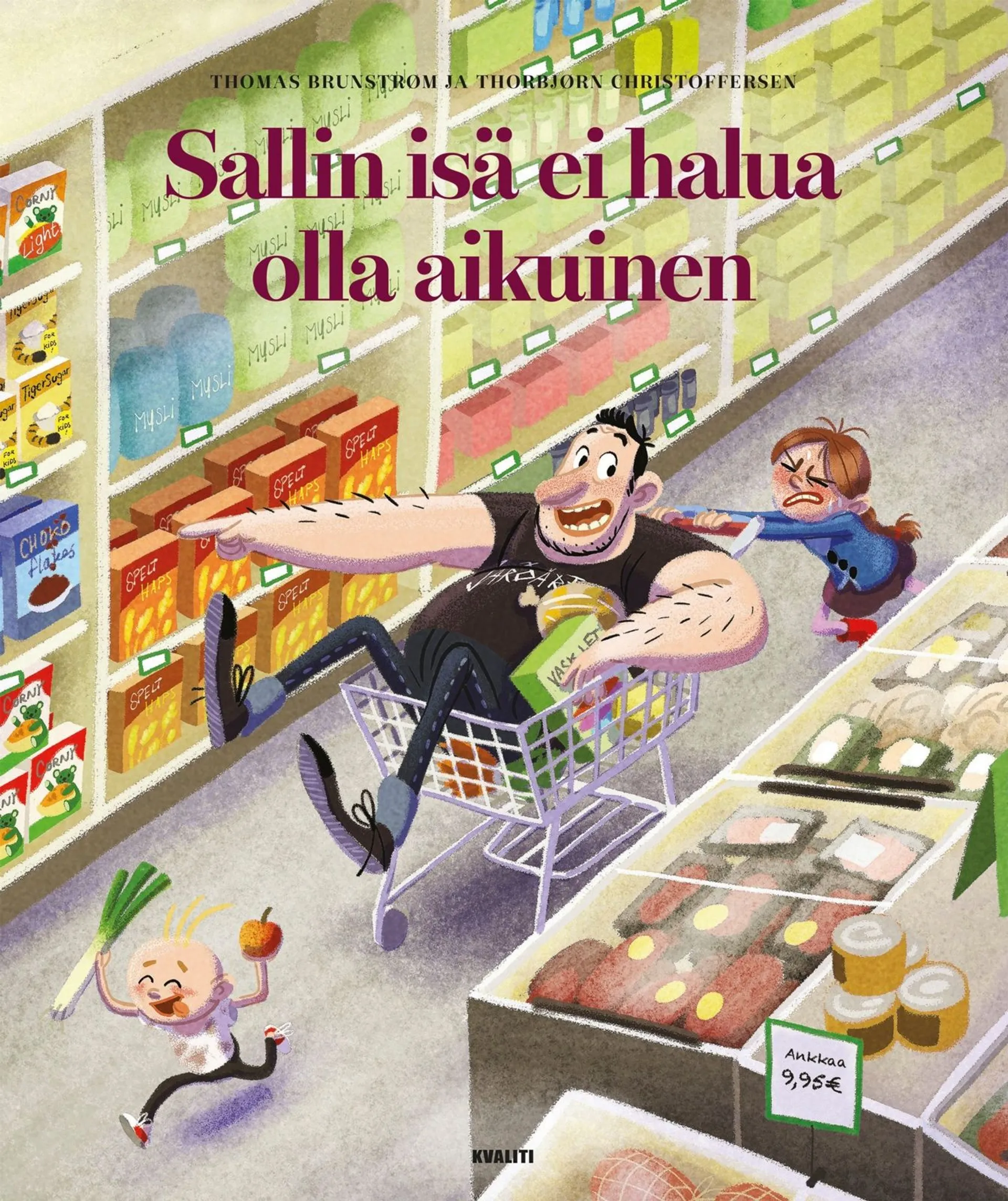 Brunstrøm, Sallin isä ei halua olla aikuinen