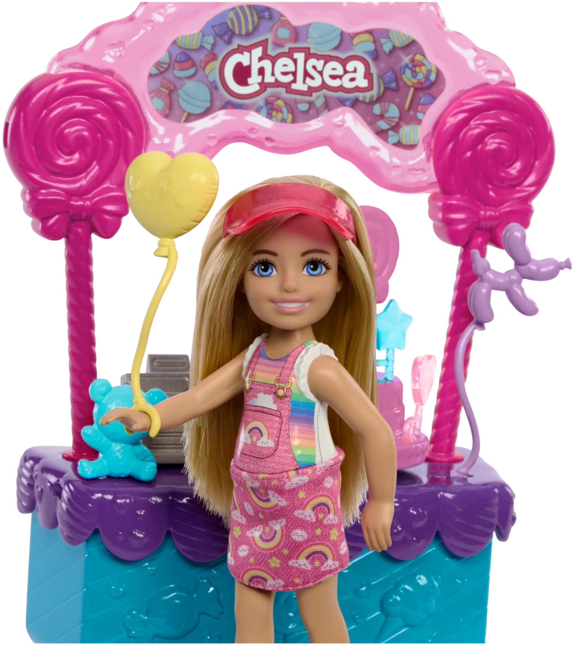 Barbie Chelsea karkkikoju ja nukke -leikkisetti - 3