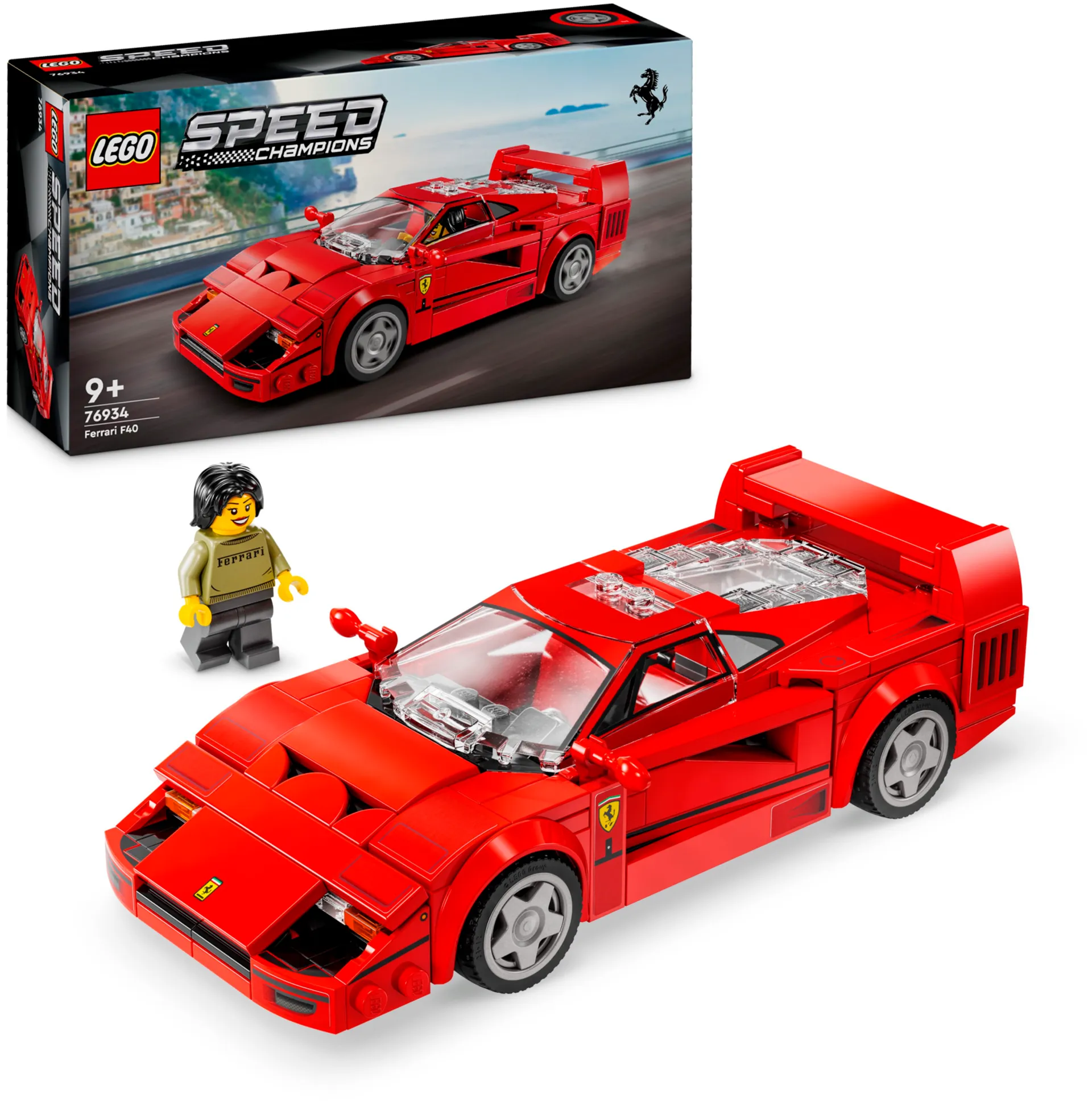 LEGO® Speed Champions 76934 Ferrari F40 ‑superauto - 1