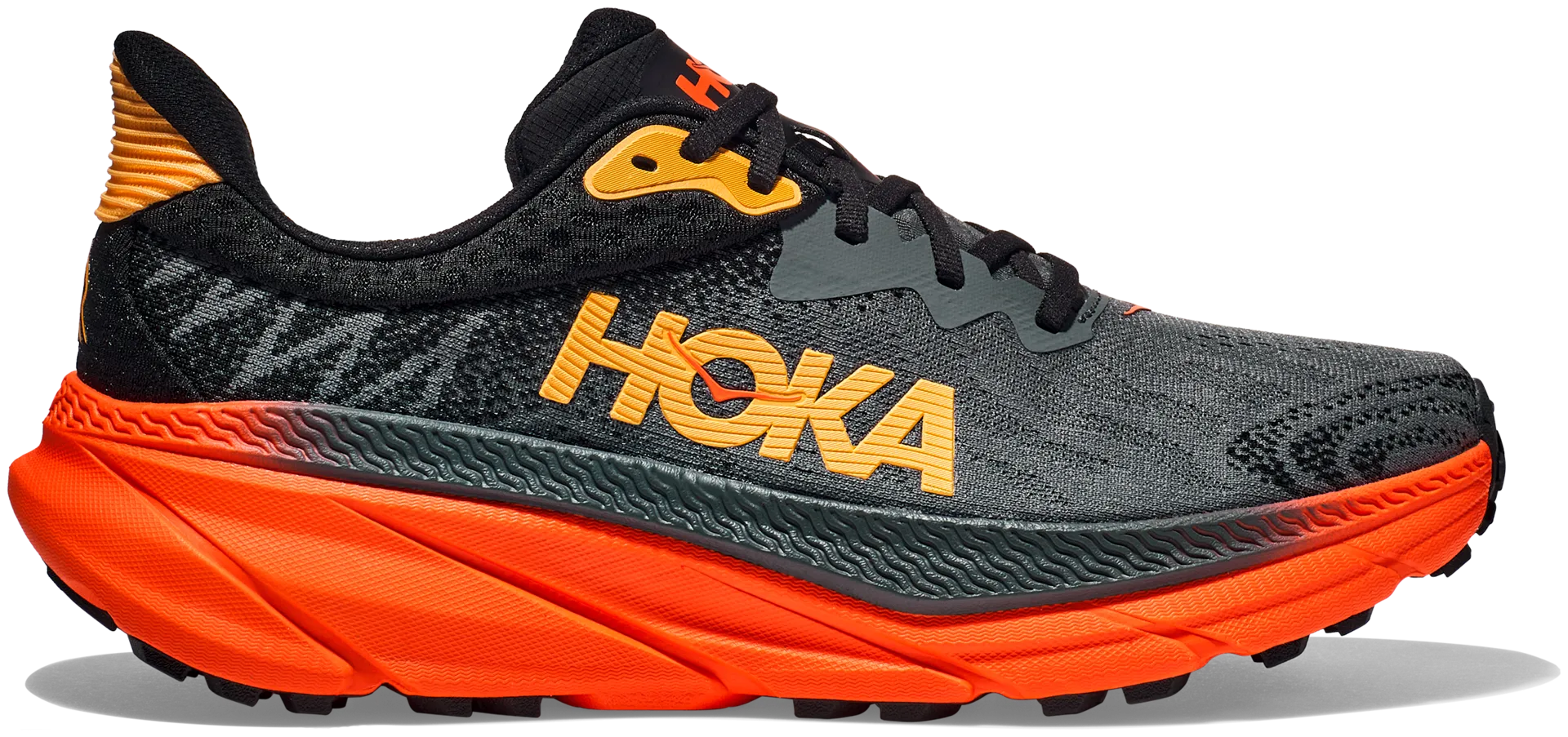 Hoka M Challenger atr 7 miesten polkujuoksujalkine - CASTLEROCK / FLAME - 1