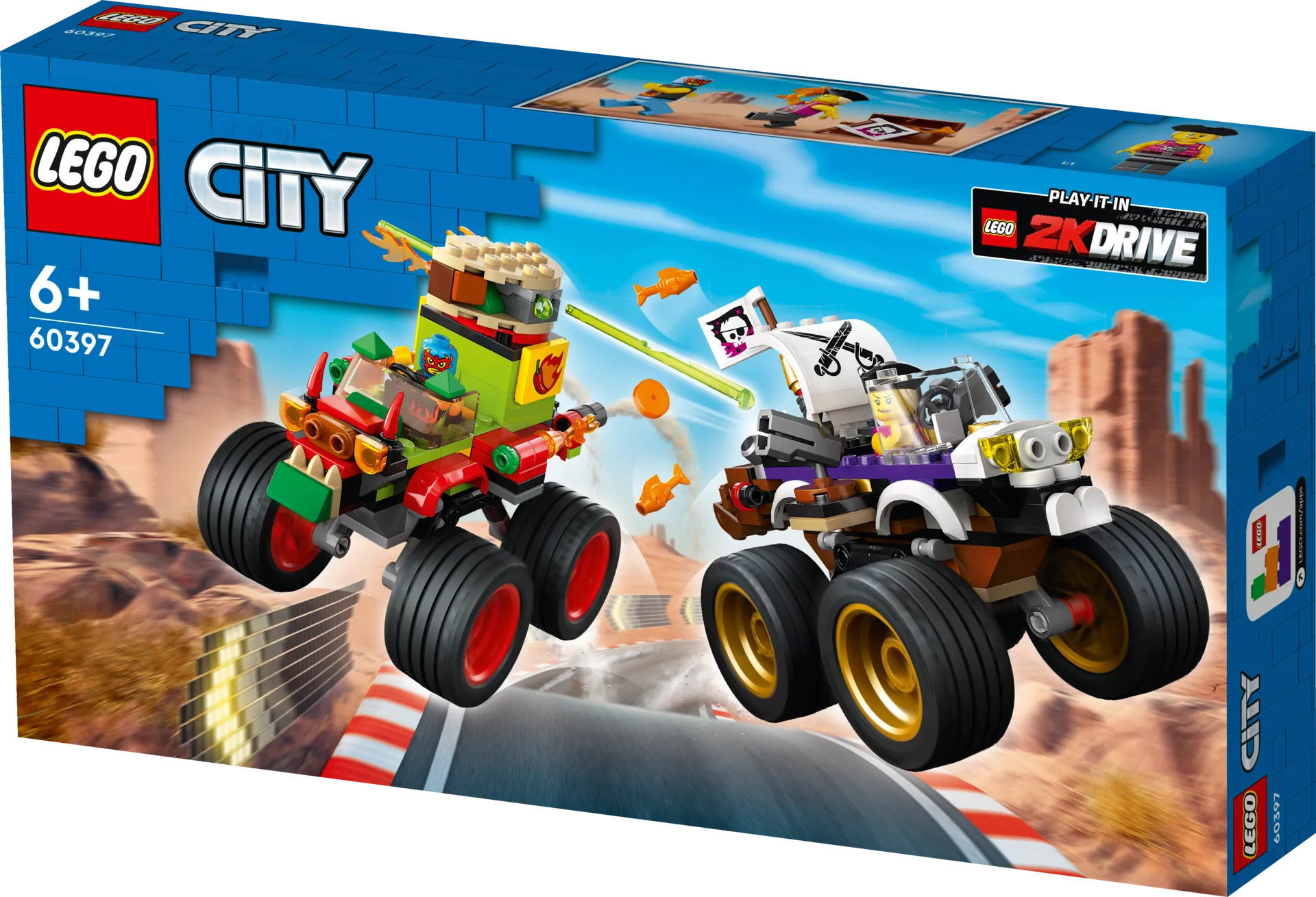 LEGO City Great Vehicles 60397 Monsteriautokisa - 2