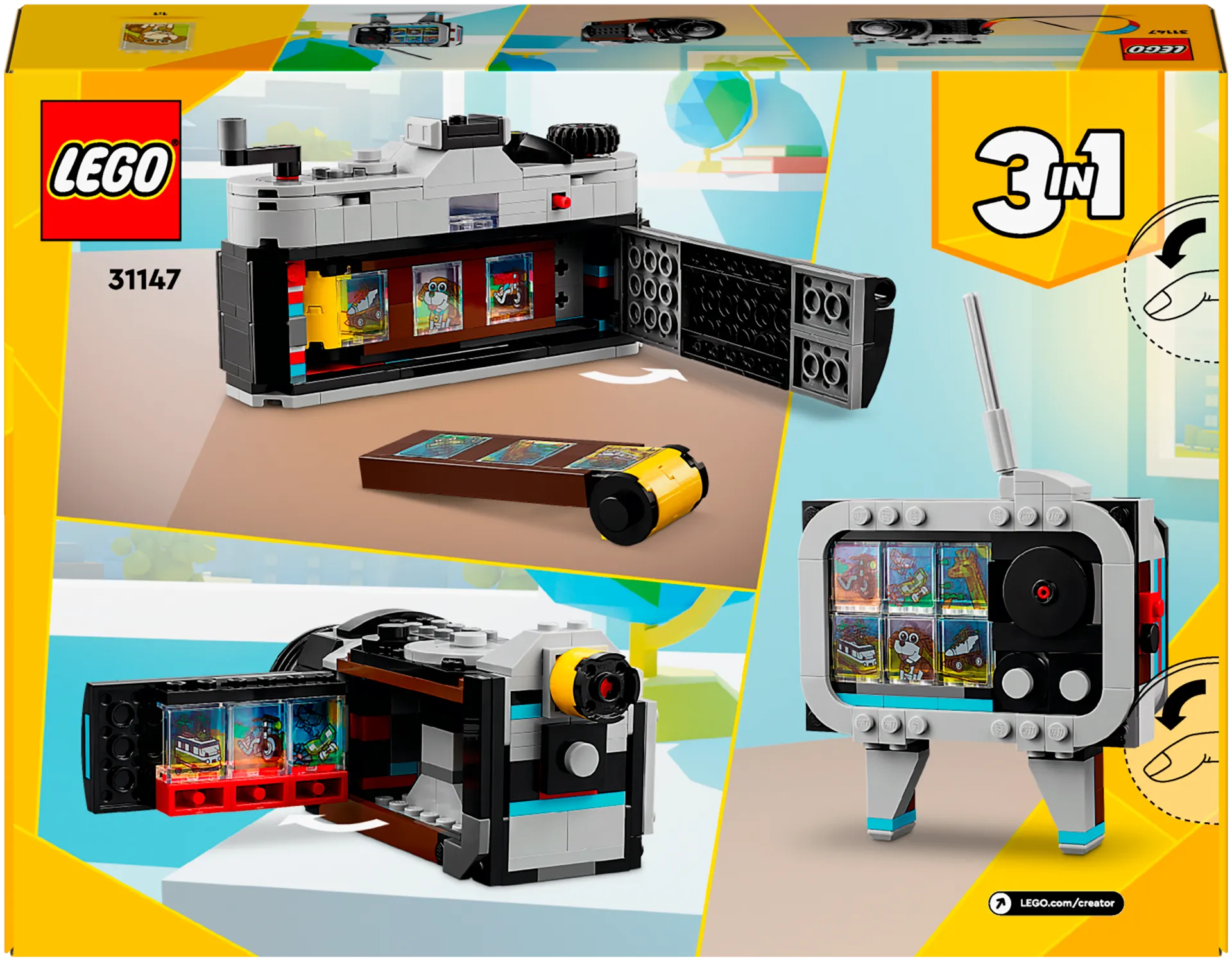 LEGO Creator 31147 Retrokamera - 3