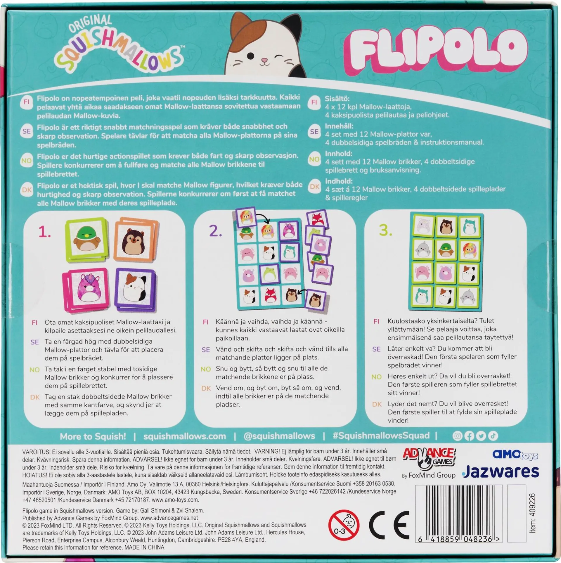 Games Squishmallows Flipolo peli - 3