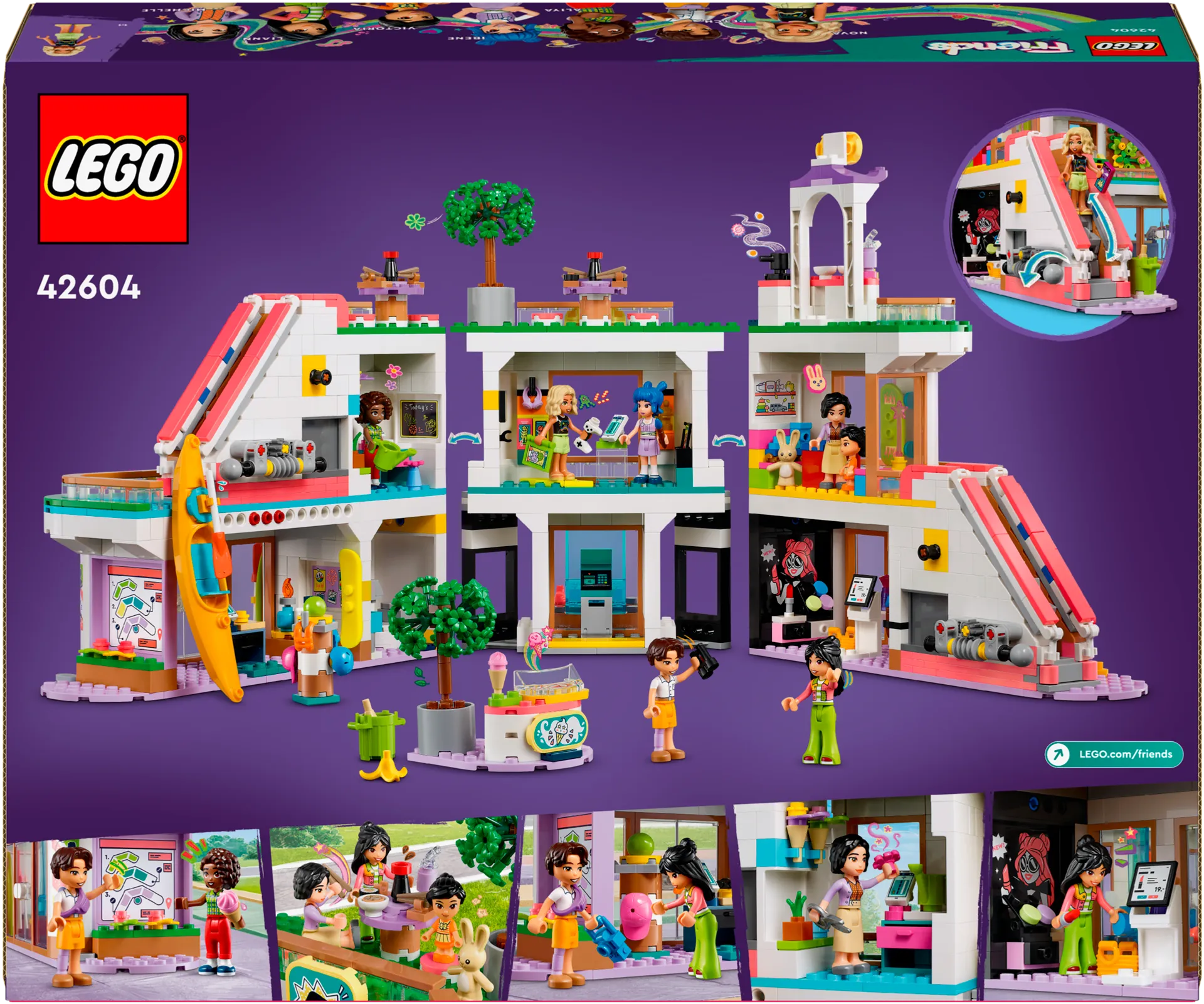 LEGO Friends 42604 Heartlake Cityn ostoskeskus - 3