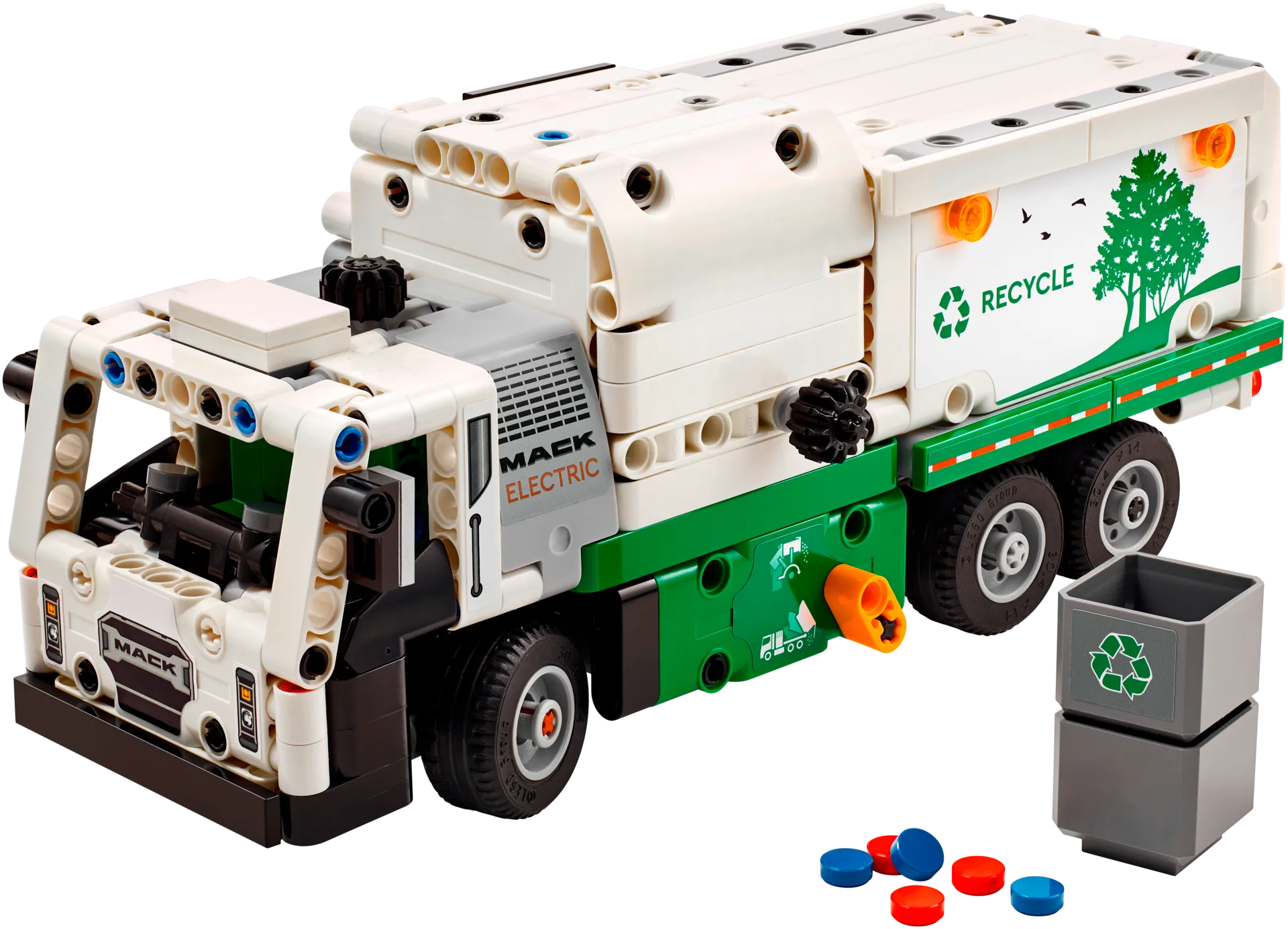LEGO Technic 42167 Mack® LR Electric Jäteauto - 4