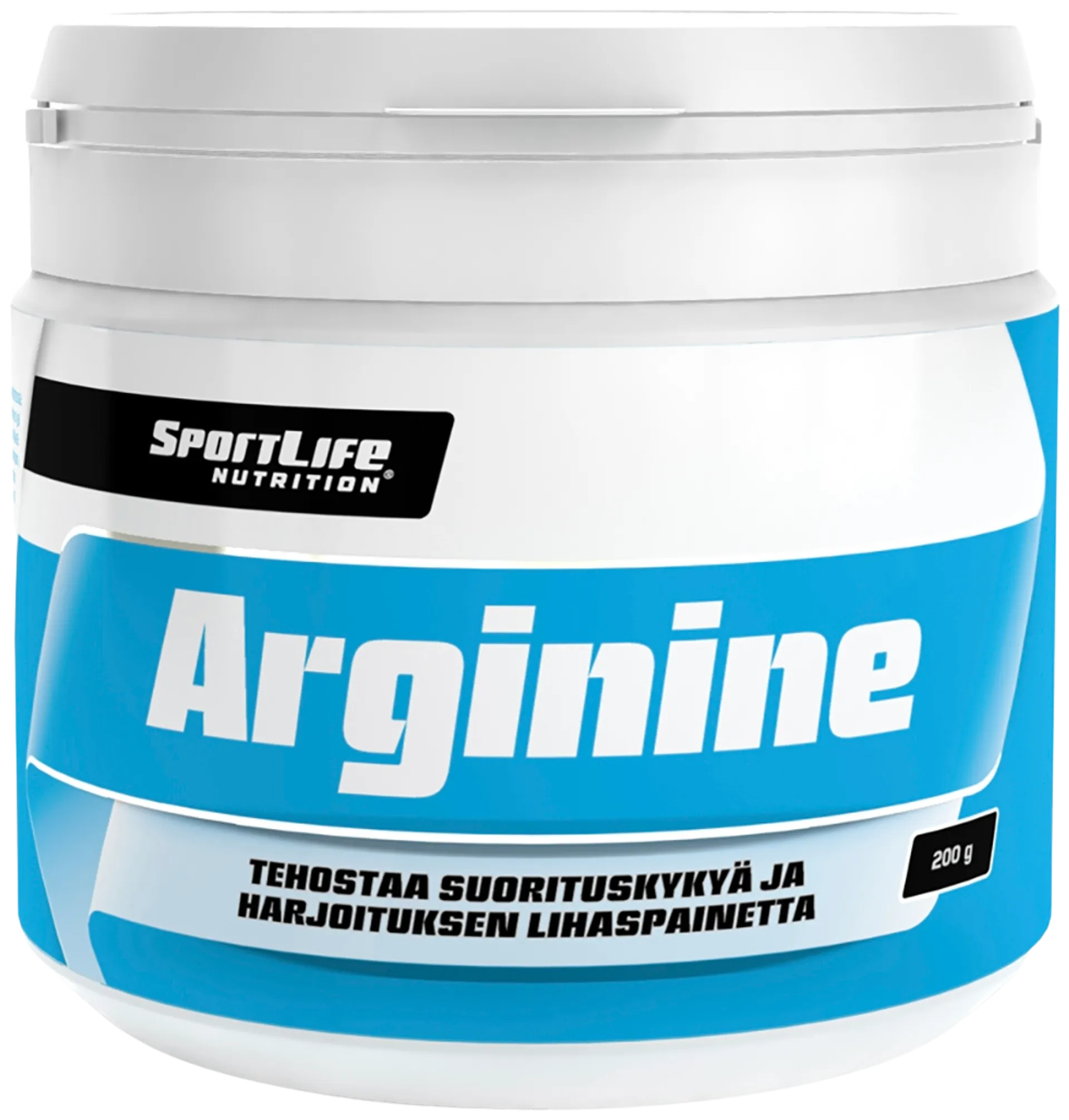 SportLife Nutrition Arginine 200g  L-arginiinijauhe