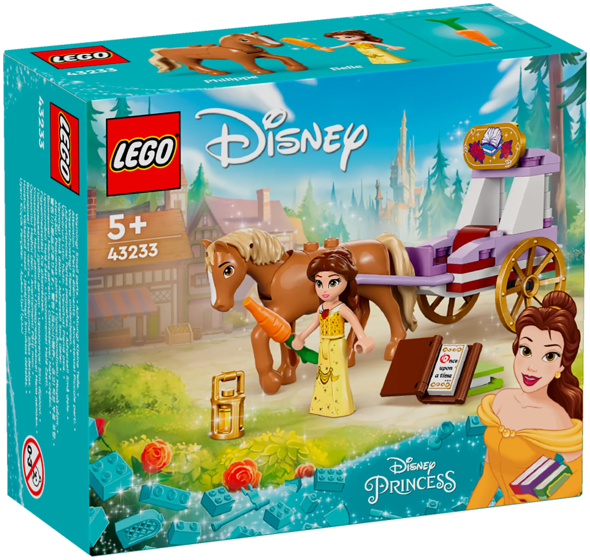 LEGO Disney Princess 43233 Bellen tarinoiden hevosvaunut - 2