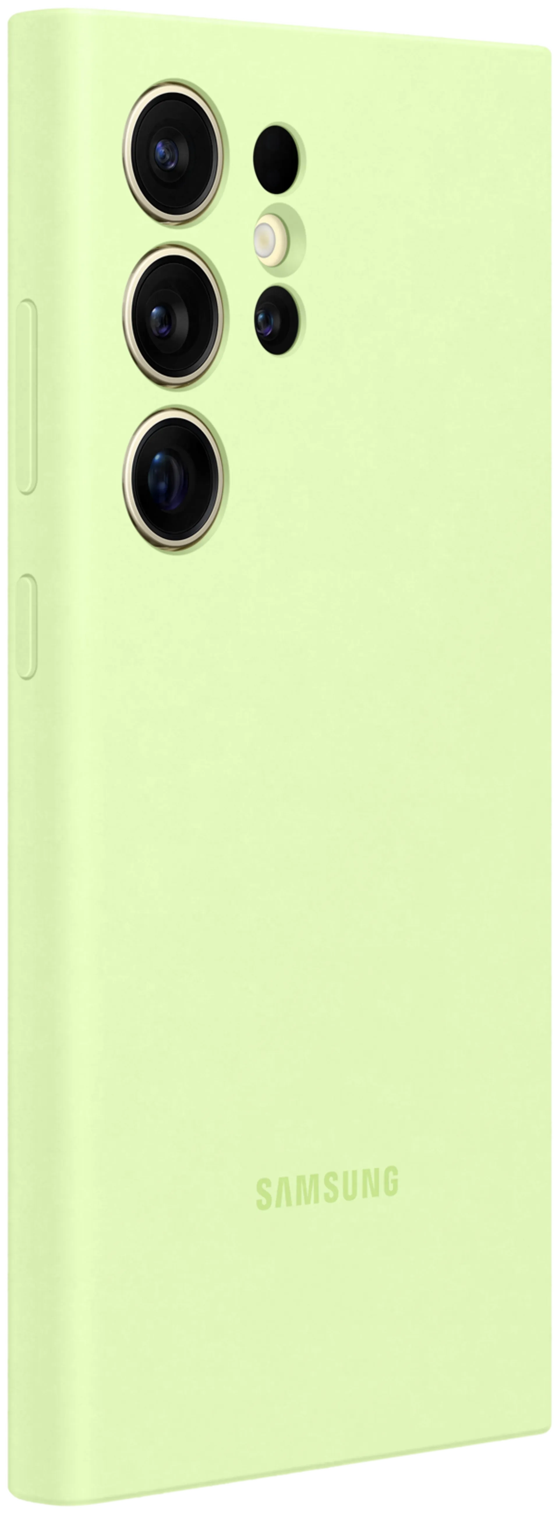 Samsung S24 ultra silikonisuoja vaaleanvihreä - 3