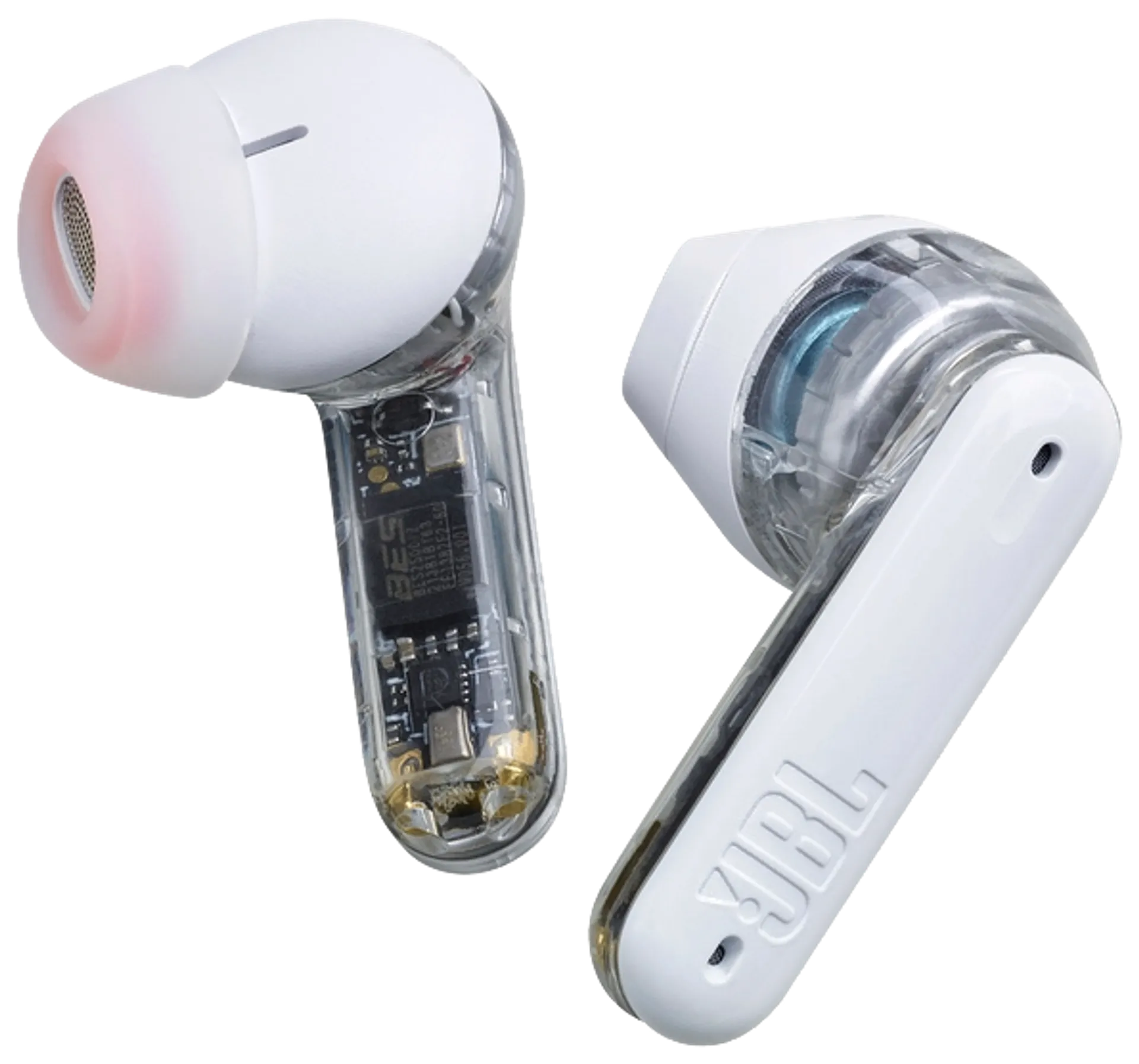 JBL Tune Flex Bluetooth in-ear vastamelunappikuulokkeet ghost white - 2