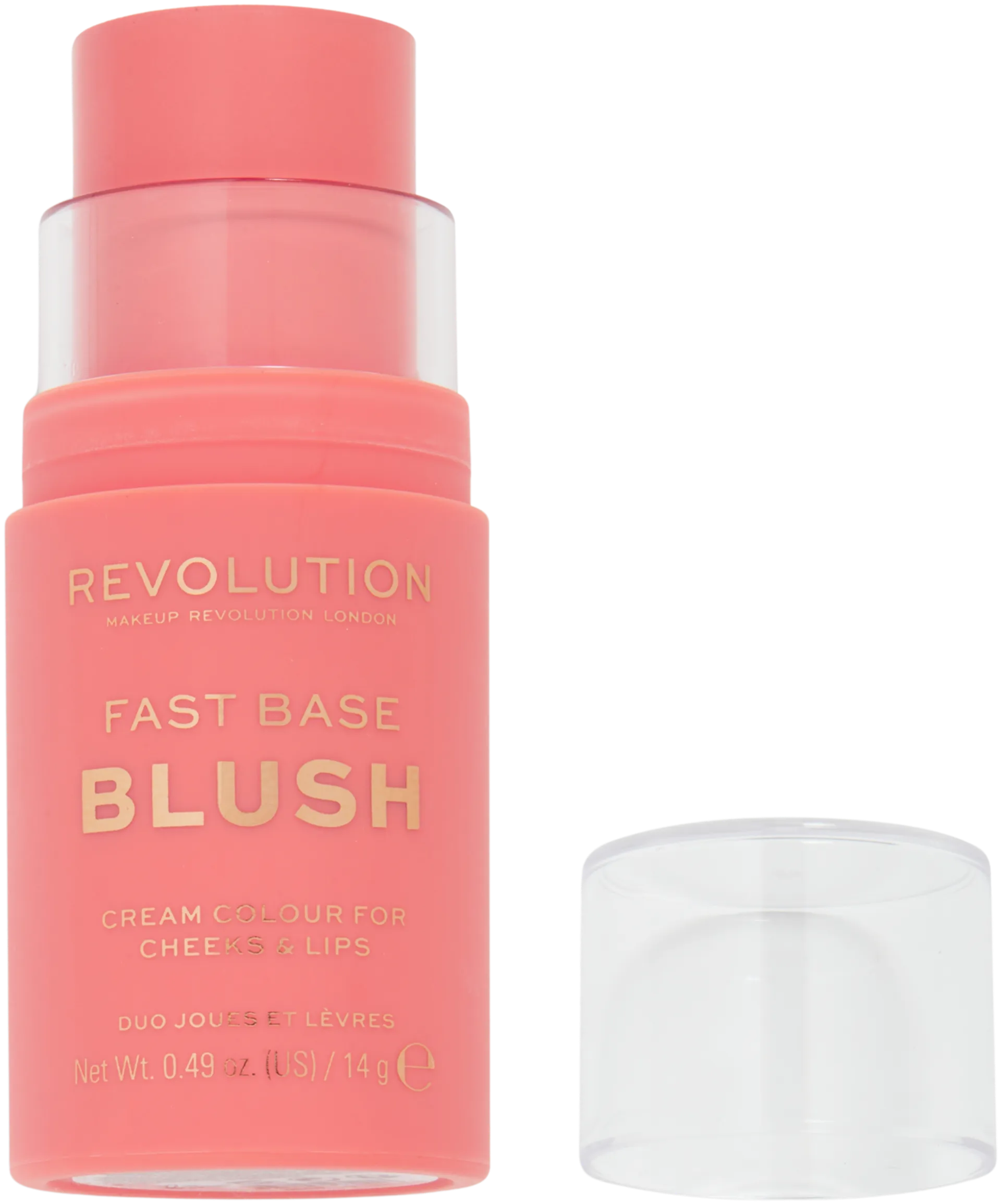 Makeup Revolution Fast Base Stick poskipunapuikko Bare 14g - Peach - 2