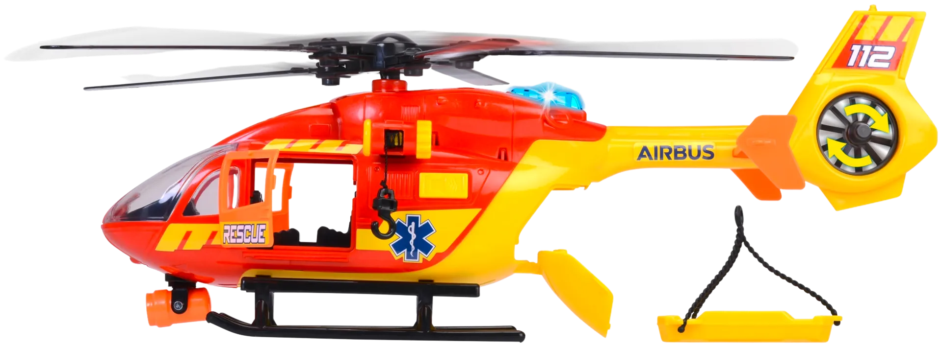 Dickie Toys Airbus H145 Ambulanssikopteri, 36 cm - 5