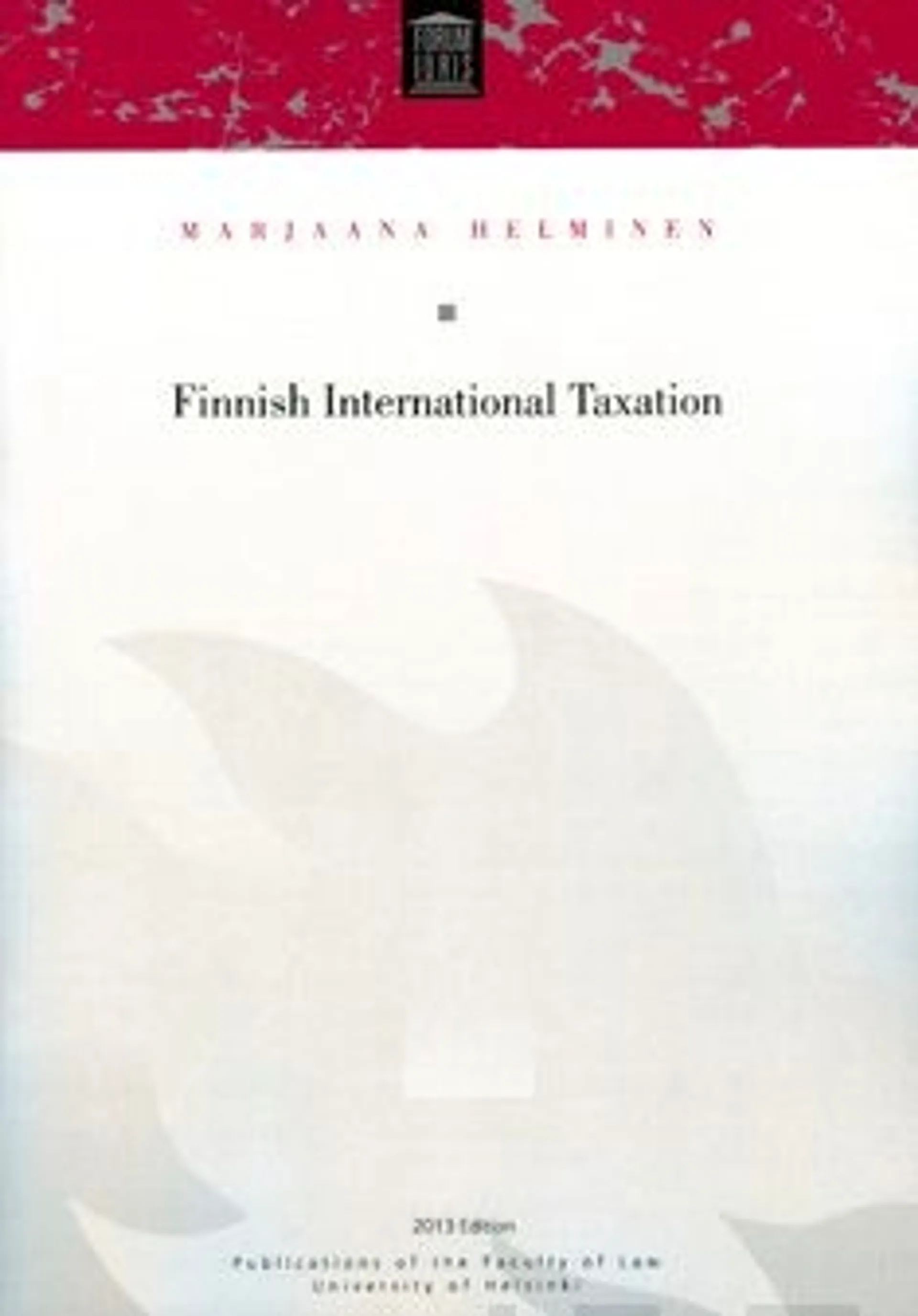 Helminen, Finnish international taxation