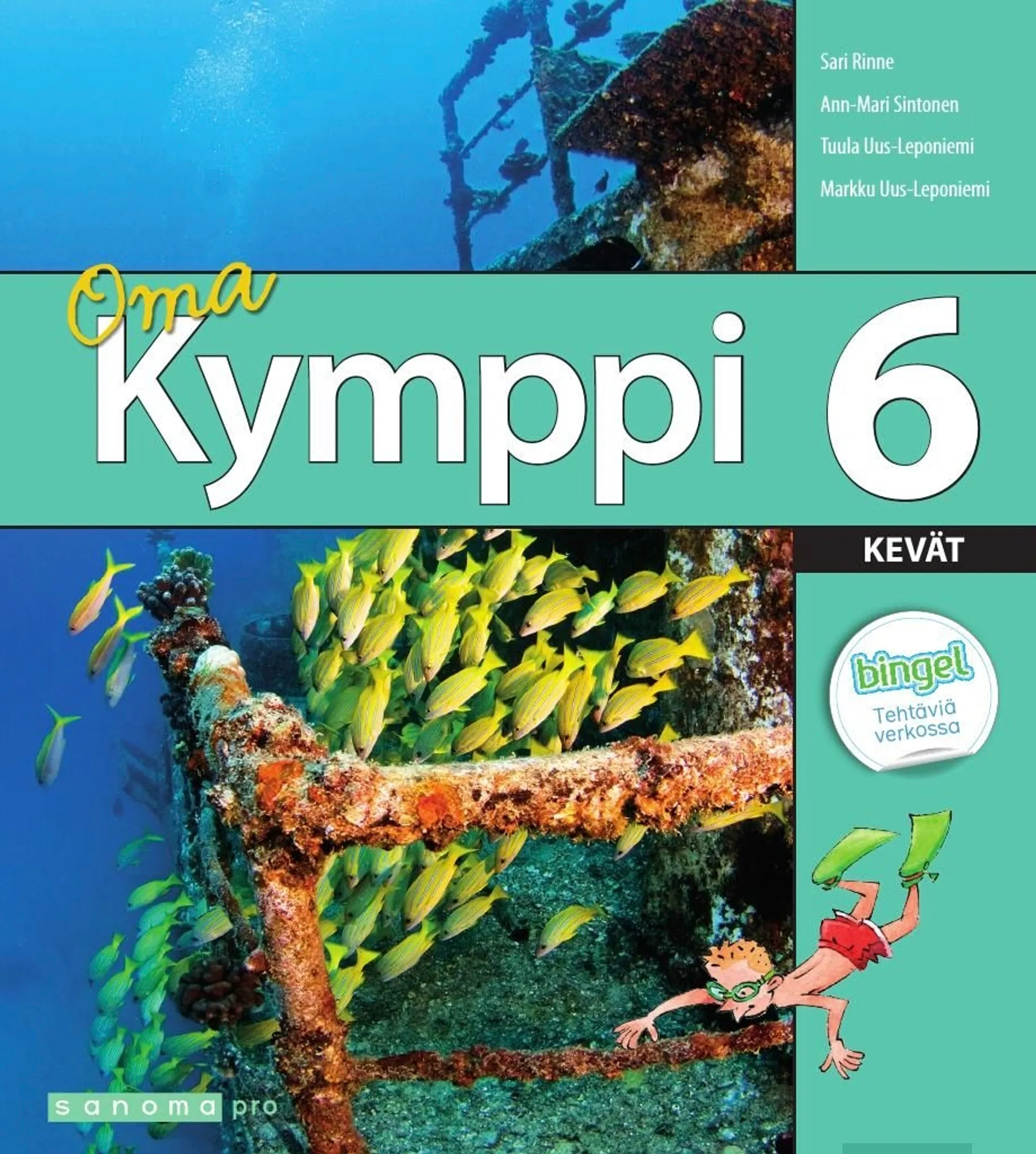 Uus-Leponiemi, Kymppi 6 Kevät Oma kirja