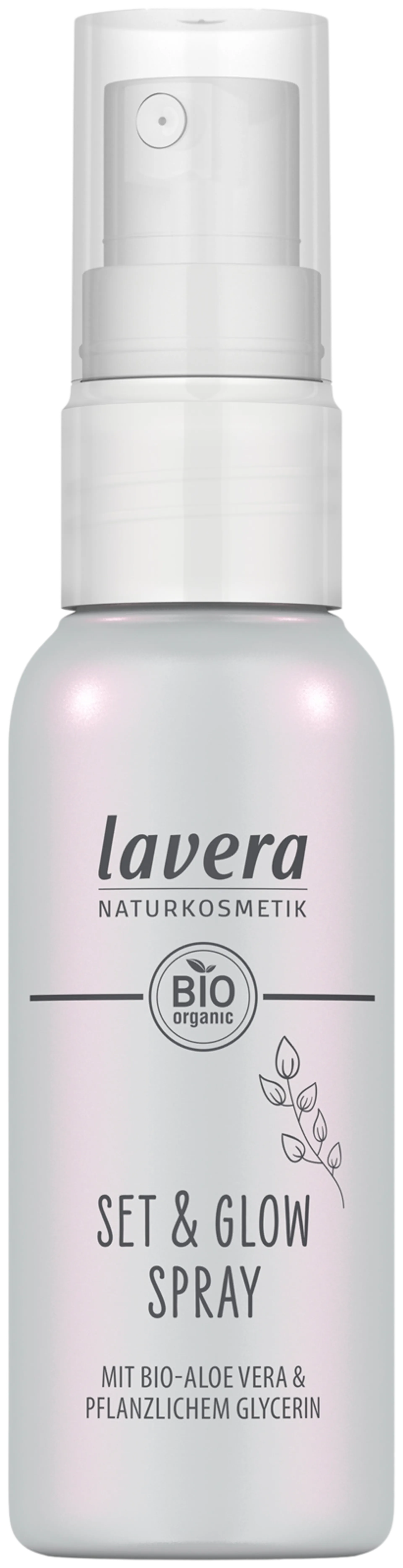 lavera Set & Glow Setting Spray -meikinkiinnityssuihke 50 ml