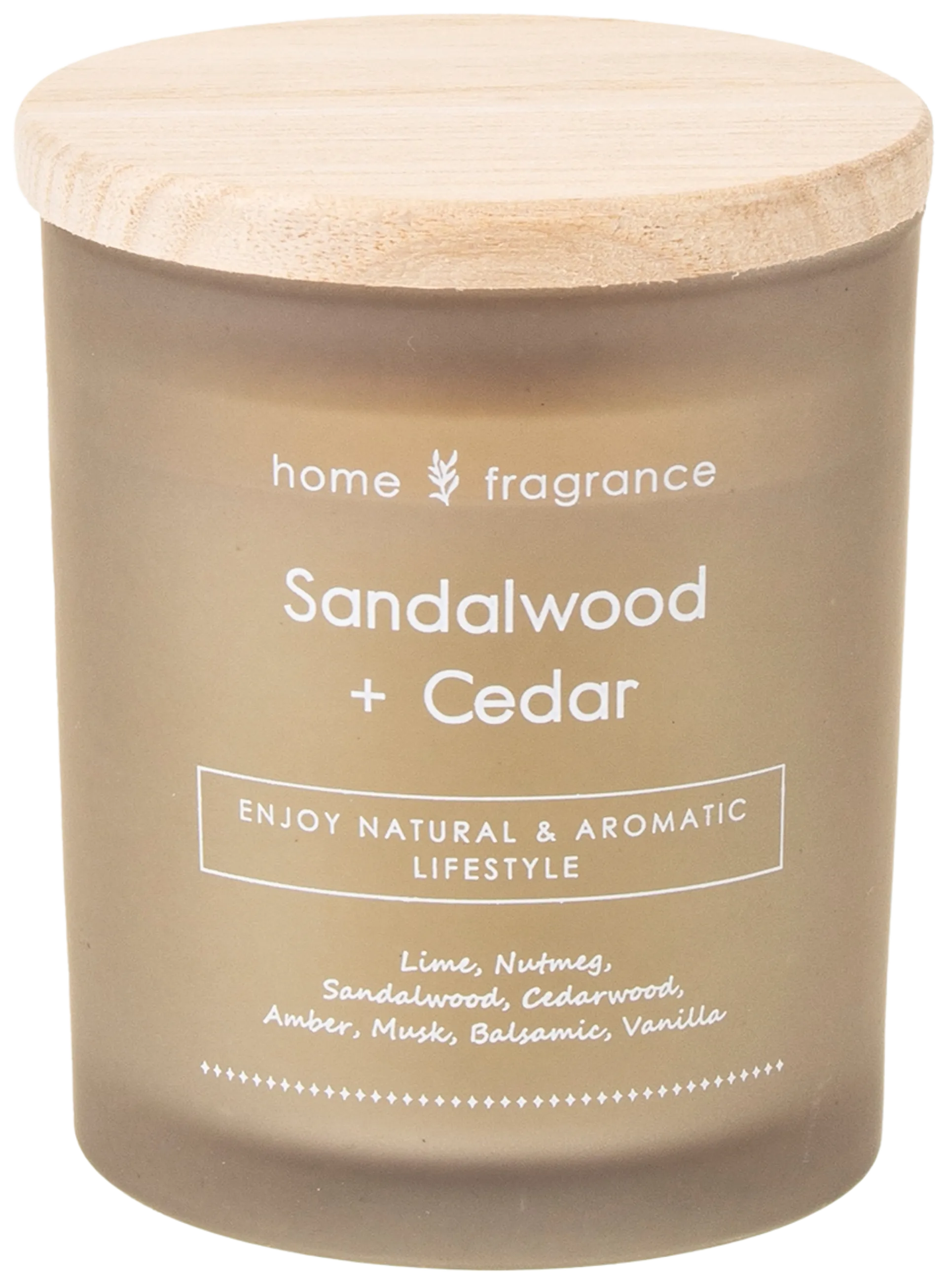 AmandaB tuoksukynttilä sandalwood cedar