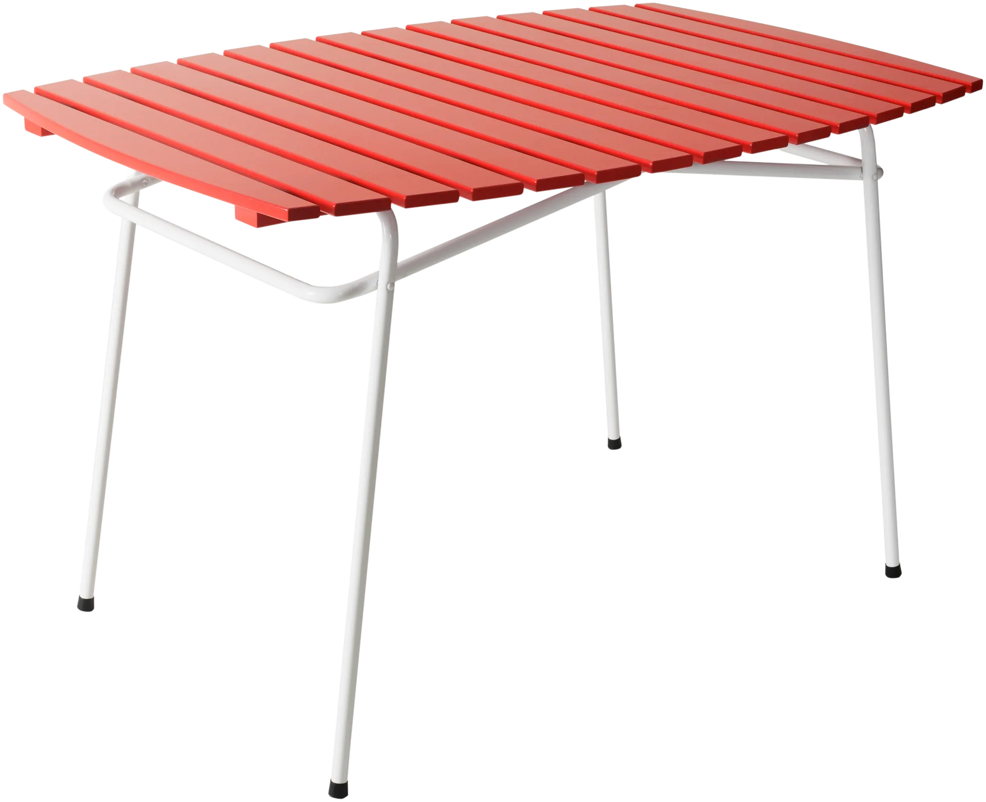 Varax pöytä Retro 403 punavalkoinen - 1