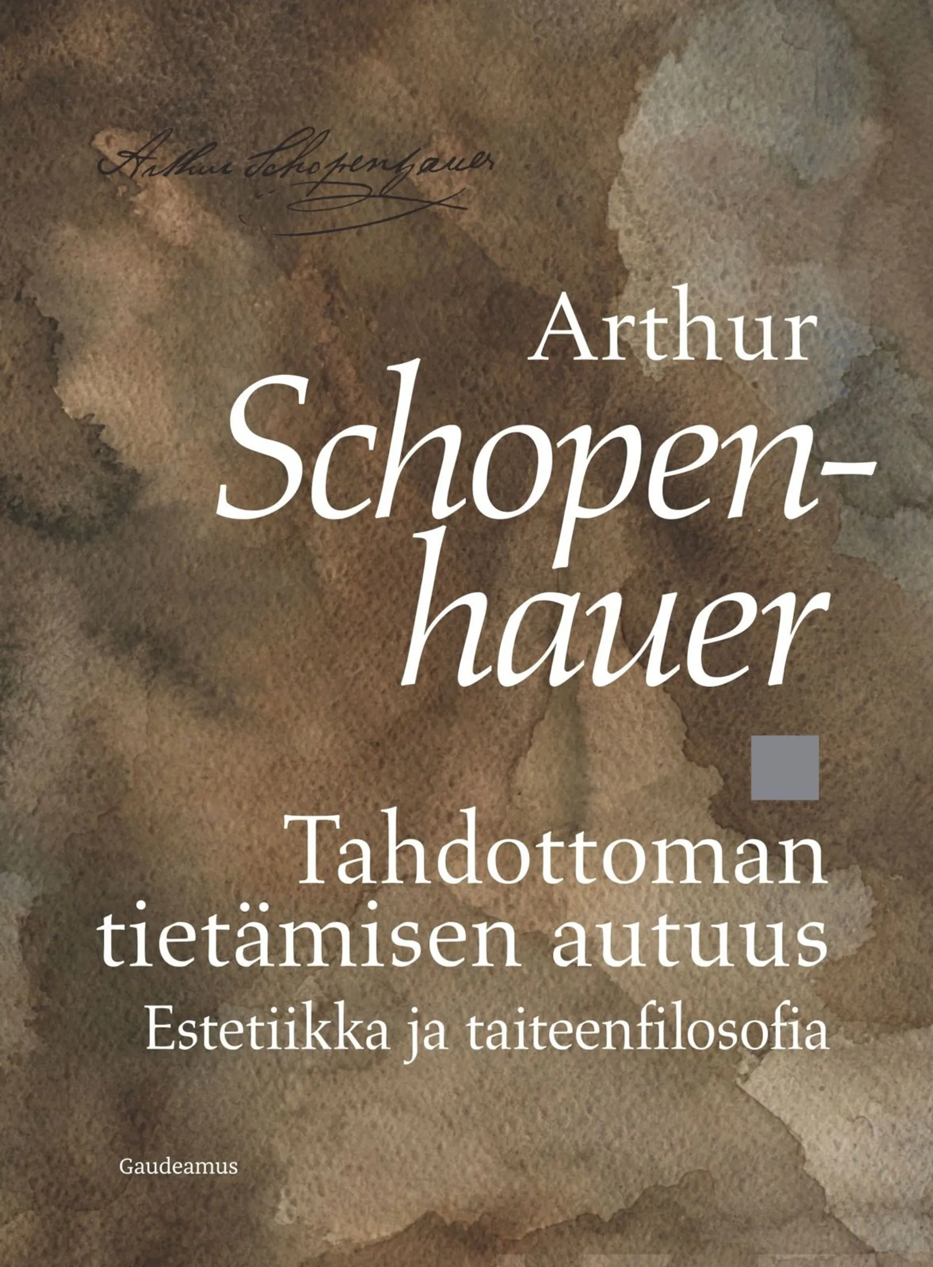 Schopenhauer, Tahdottoman tietämisen autuus - Estetiikka ja taiteenfilosofia