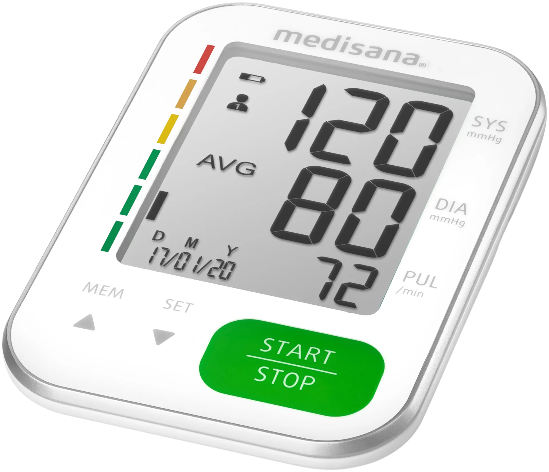 Medisana Verenpainemittari BU565 valkoinen - 1