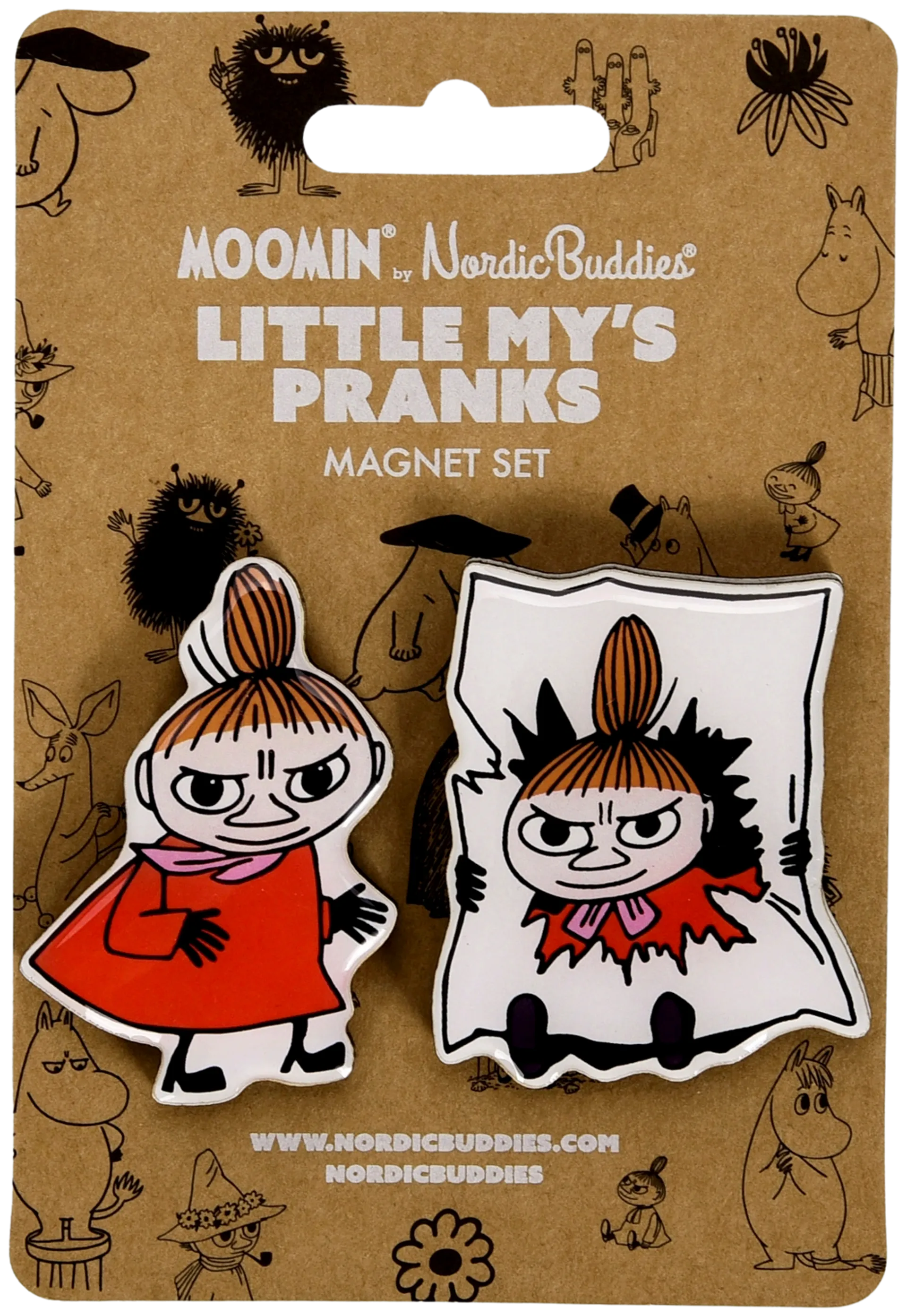 Magneettisetti Pikku Myyn kepposet Moomin By Nordicbuddies - 1