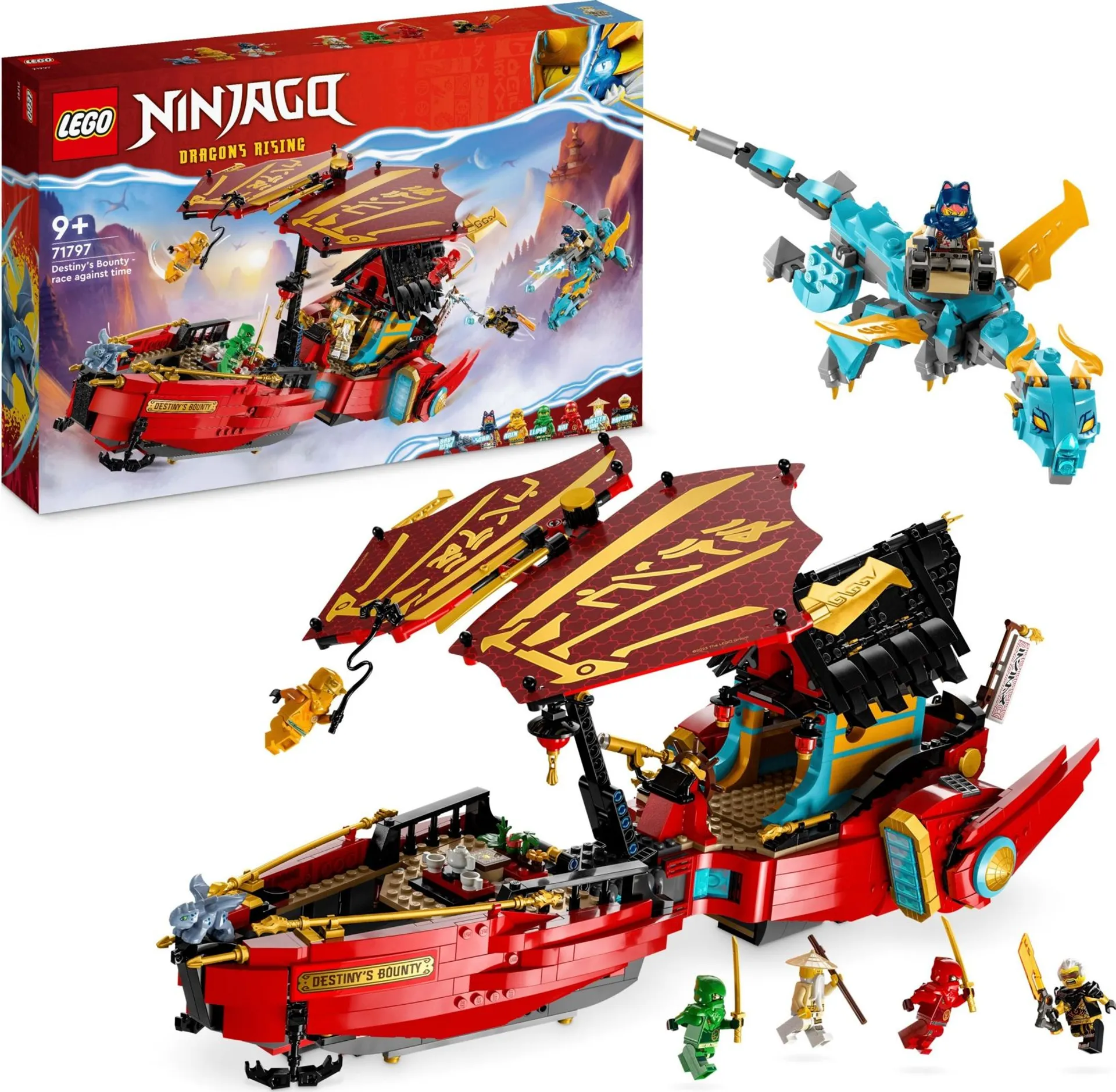 LEGO® NINJAGO®  71797 Kohtalon alus – kilpailu aikaa vastaan - 3