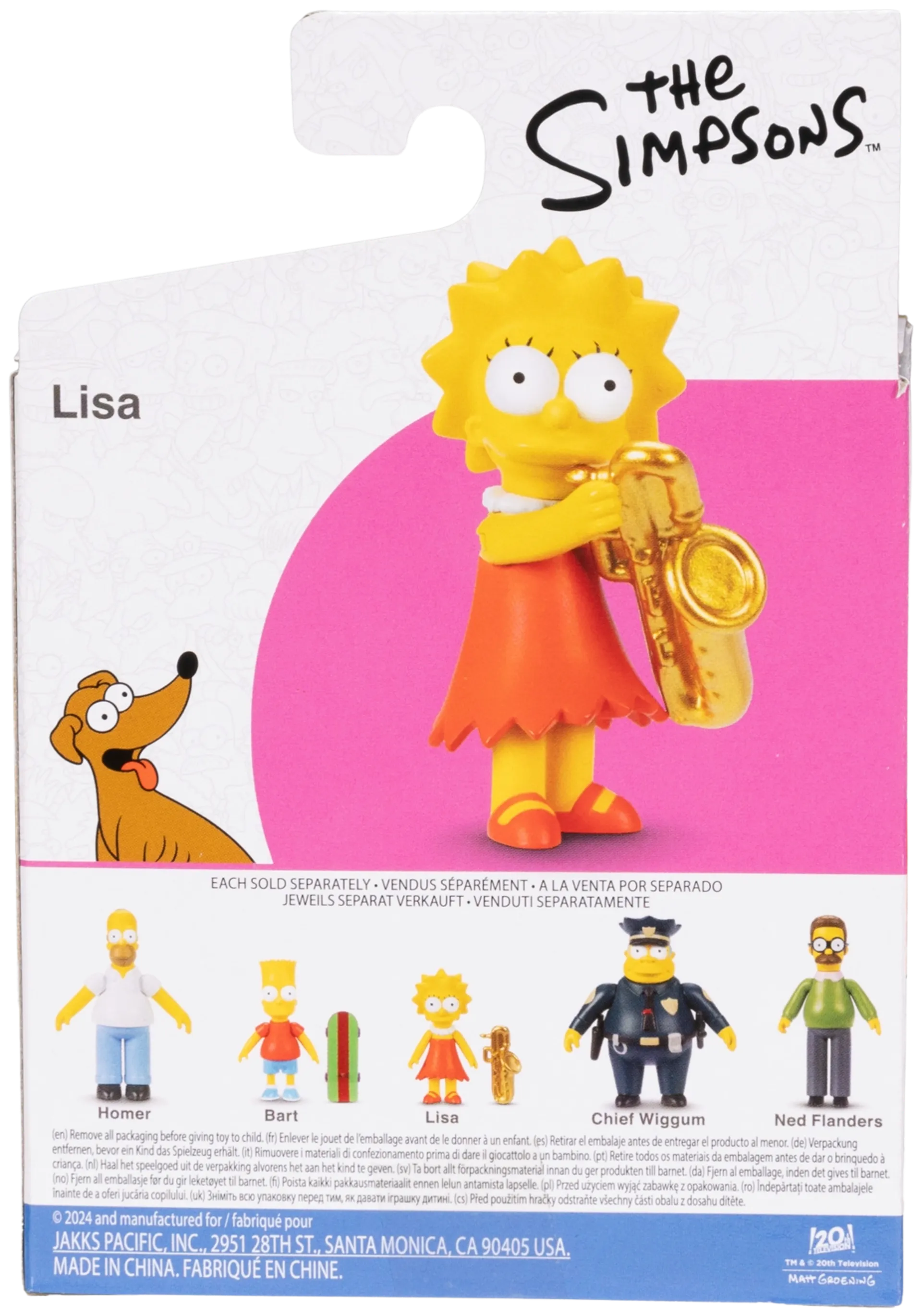 The Simpsons hahmot 2.5" Scaled Figs, erilaisia - 11