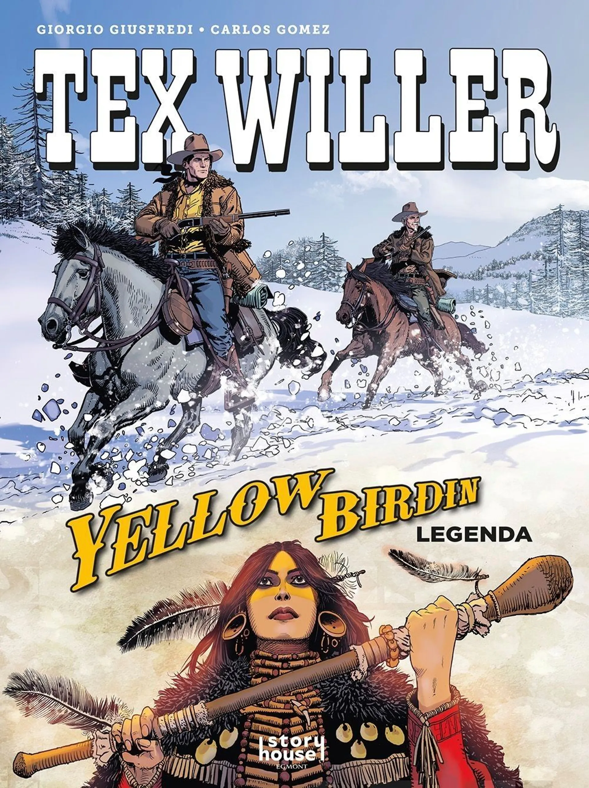 Giusfredi, Tex Willer Värialbumi 5: Yellow Birdin legenda - Tex Willer Värialbumi 5