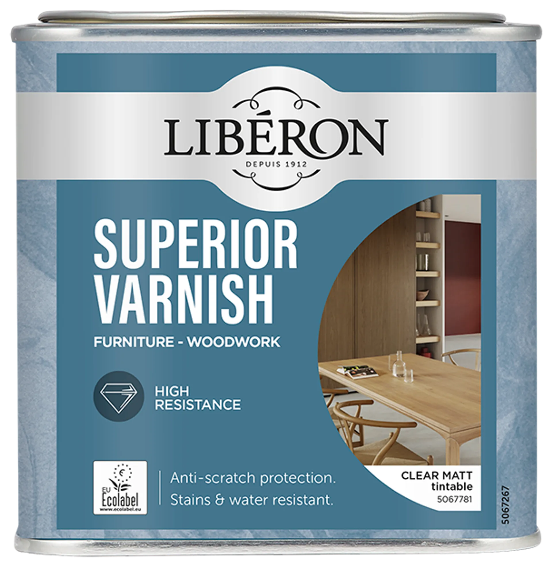 Liberon kalustelakka Superior 500 ml Clear Matt - 1