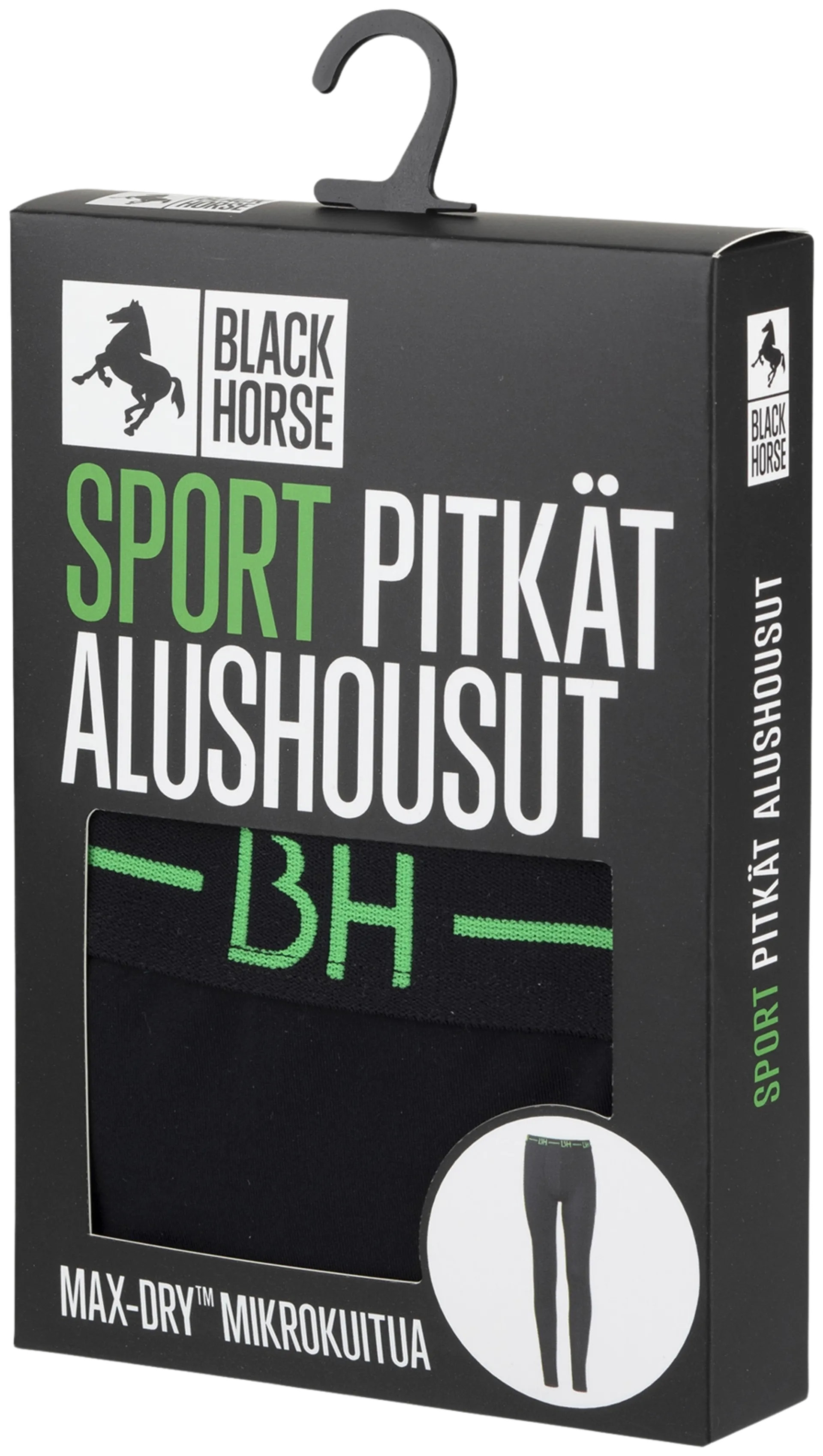 Black Horse lasten pitkät urheilualushousut J030 - BLACK - 3