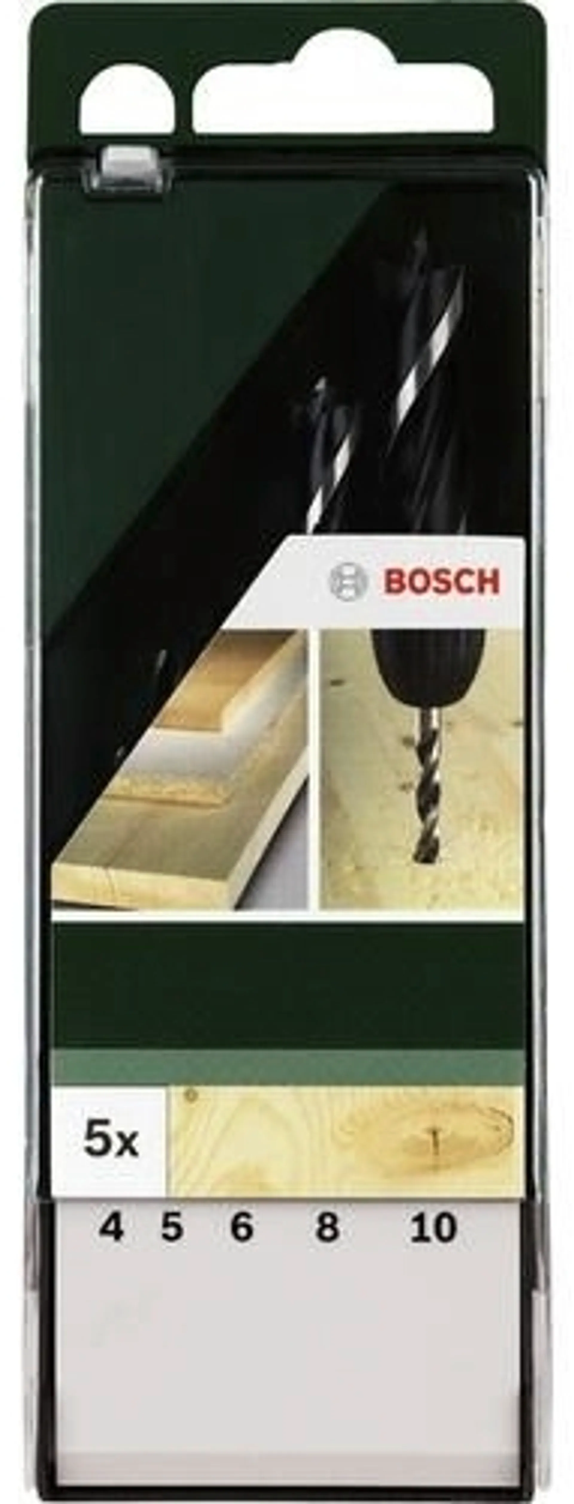 Bosch puukierukkaporanteräsarja 5-osainen