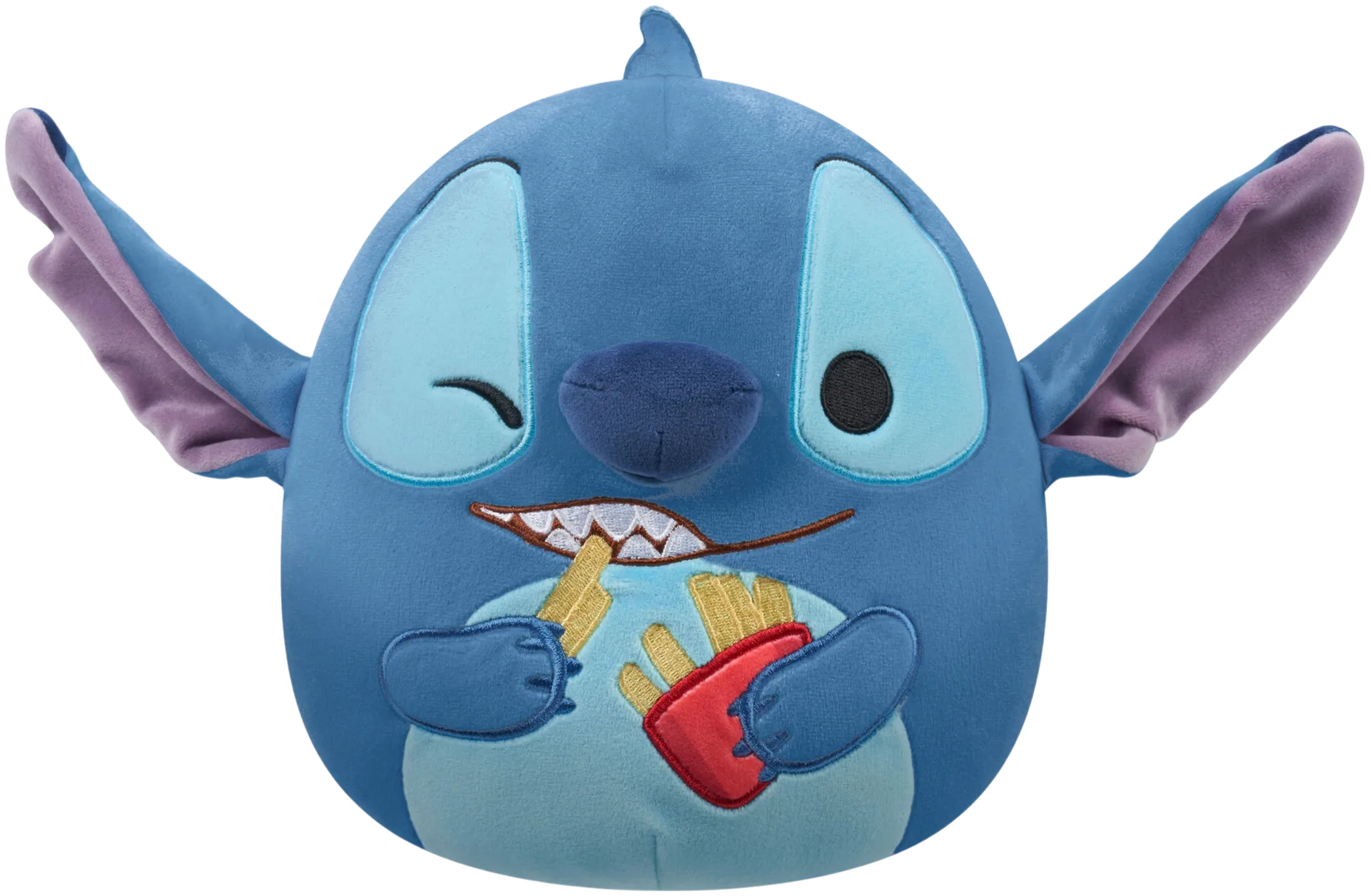 Squishmallows 20 cm Disney Stitch Holding French Fries pehmo - 1