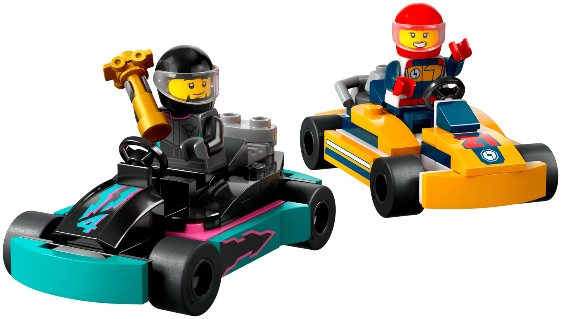 LEGO City Great Vehicles 60400 Go-Kart-autot ja kilpakuljettajat - 4