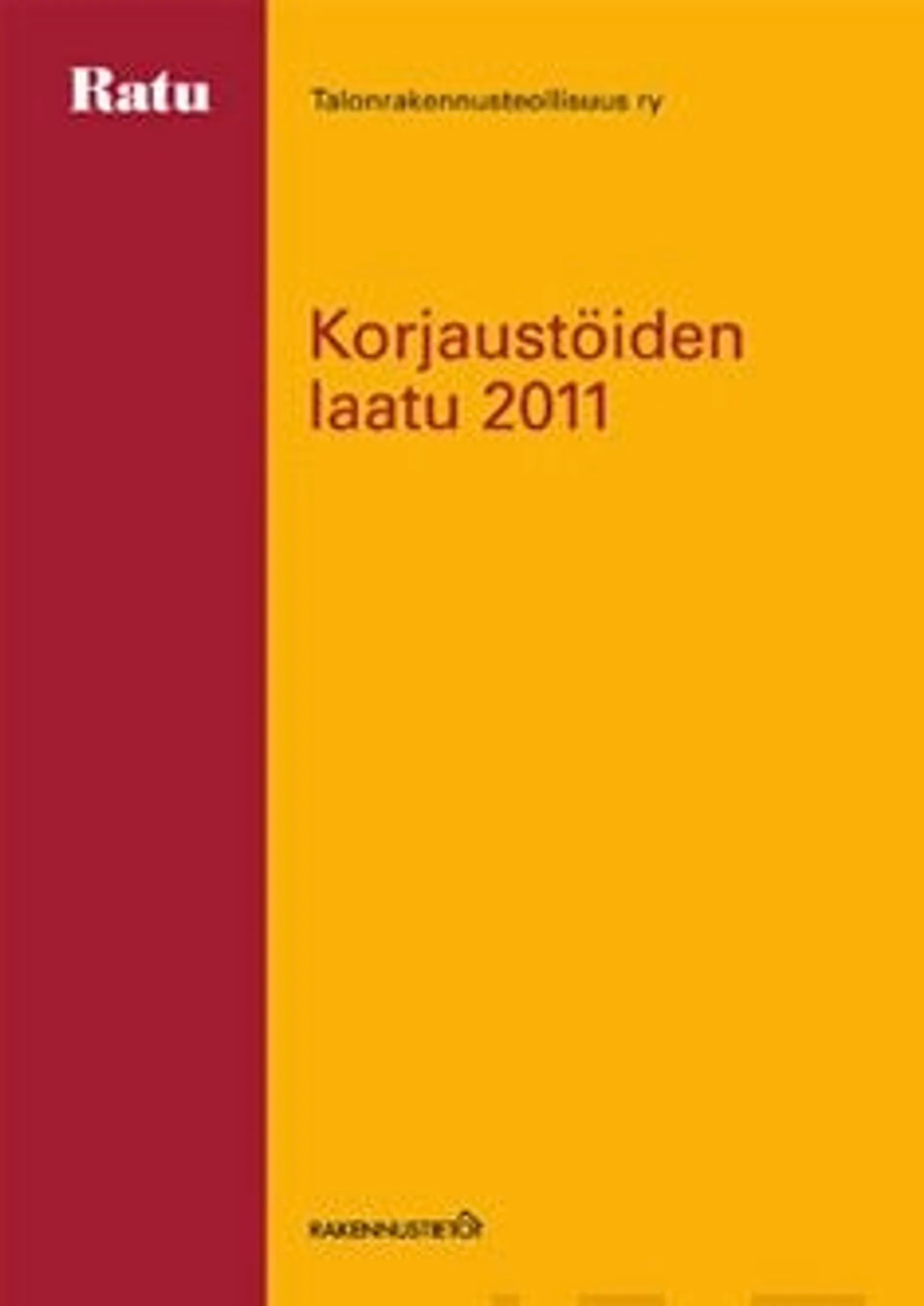 Palomäki, Korjaustöiden laatu 2011