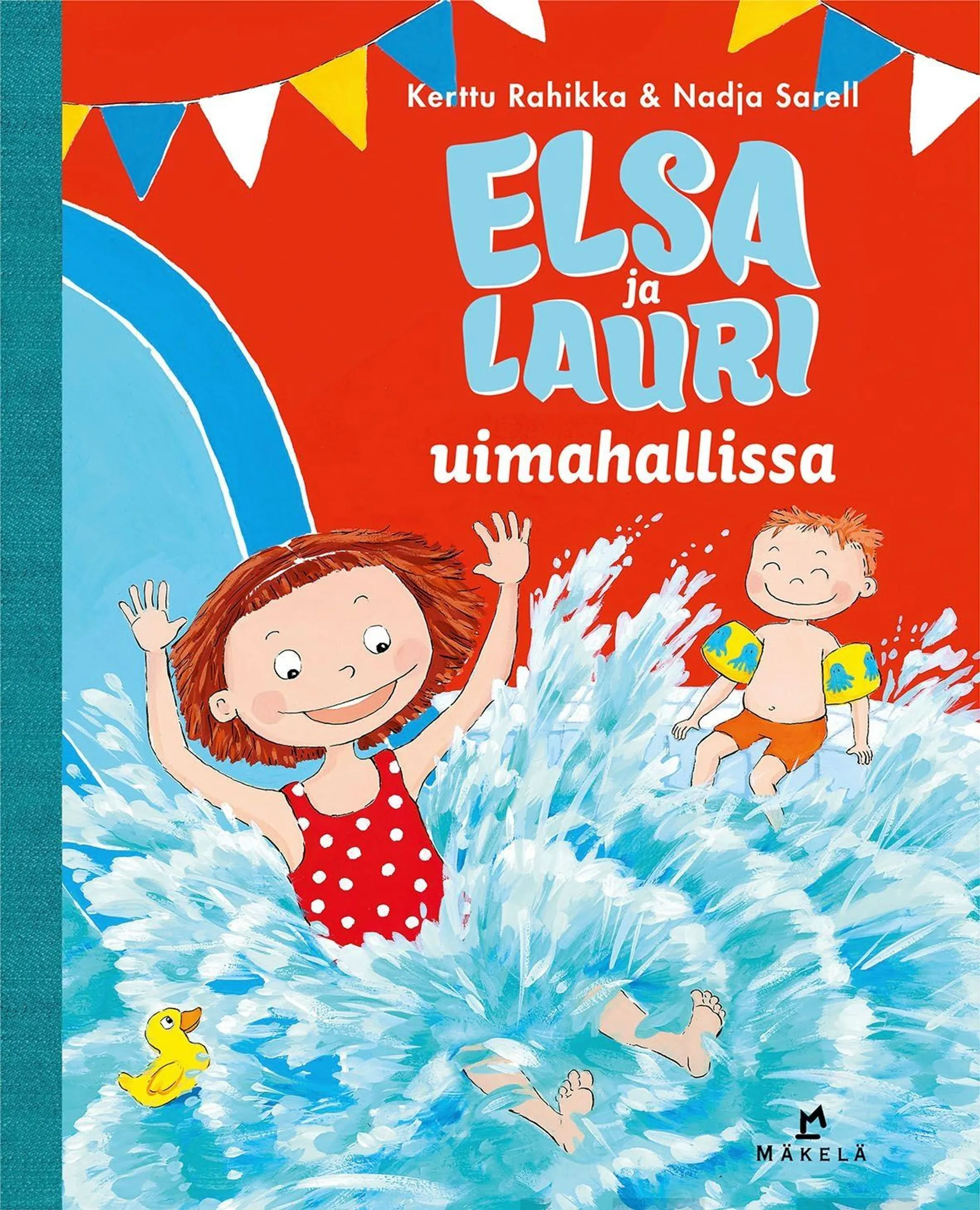 Rahikka, Elsa ja Lauri uimahallissa