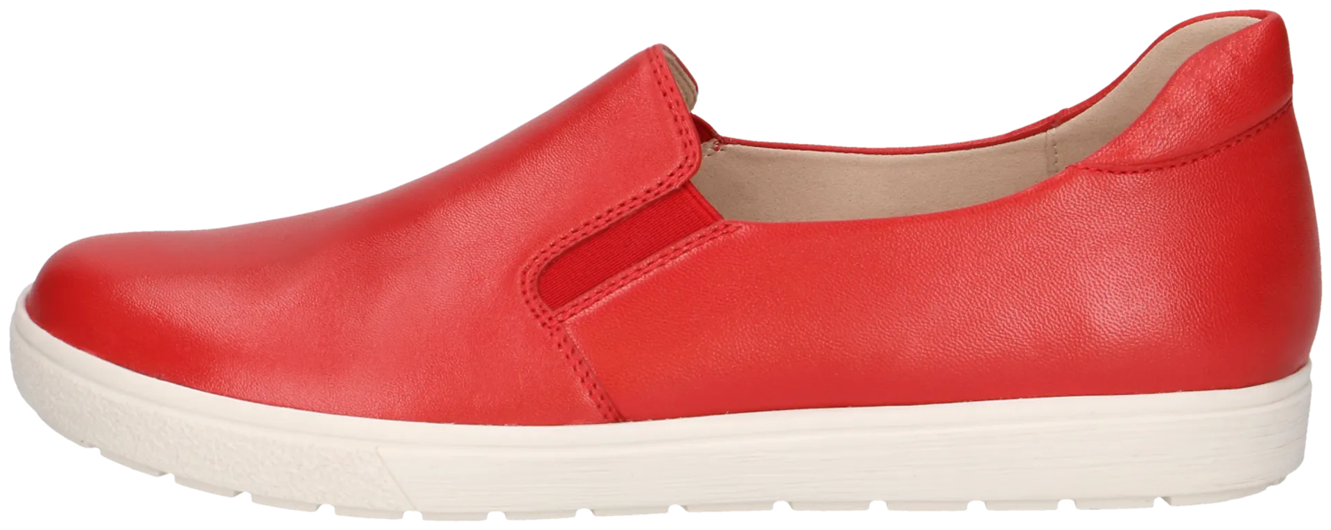 Caprice naisten loafer - Red softnappa - 4