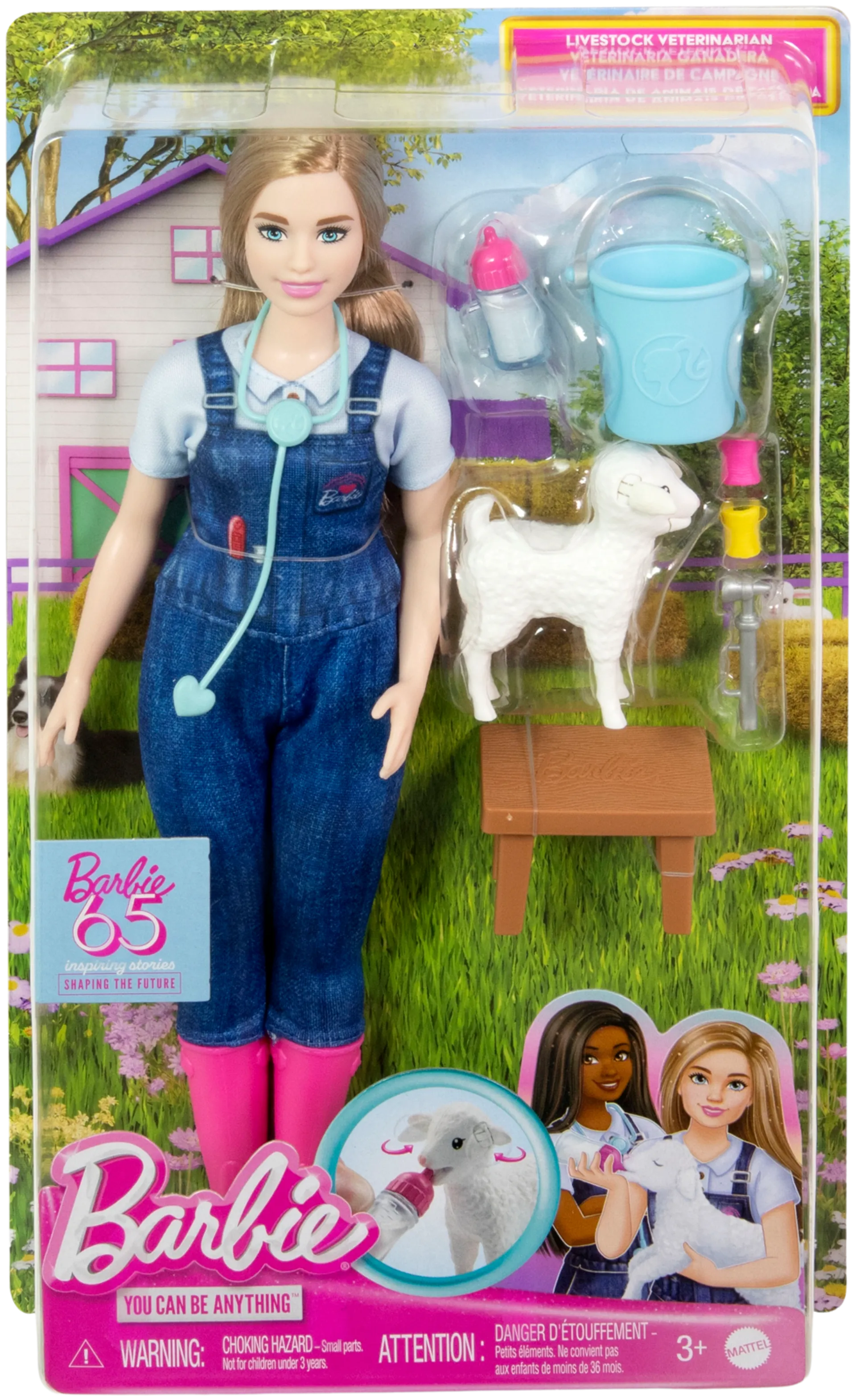 Barbie maatilan eläinlääkäri -muotinukke - 1