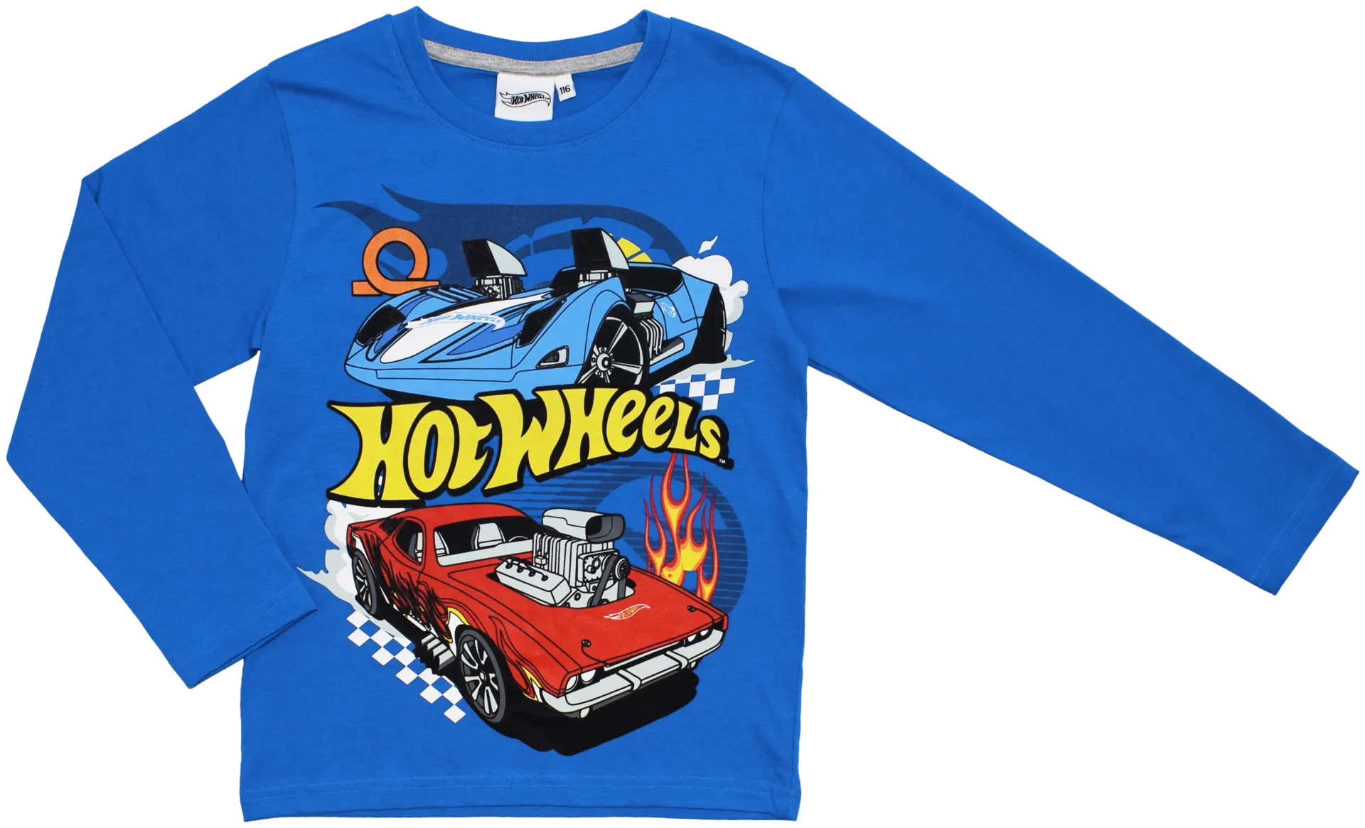 Hot Wheels lasten trikoopaita - SININEN